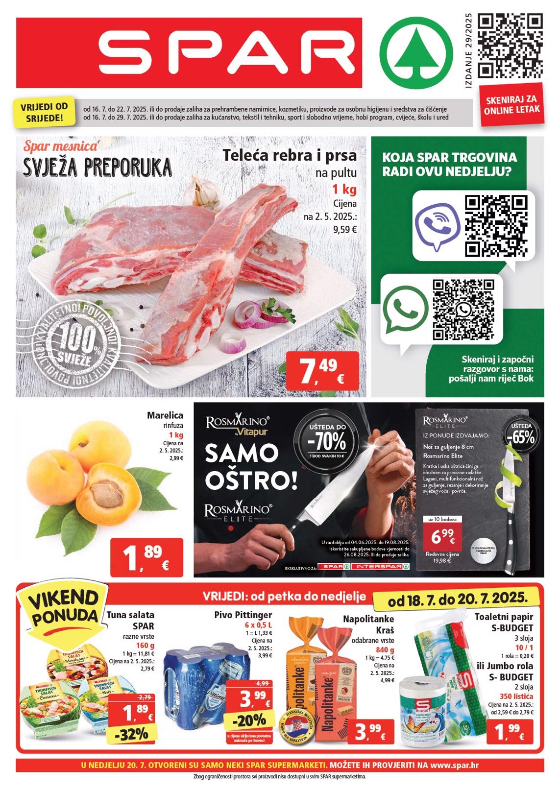 spar - Prelistajte katalog SPAR, vrijedi od 16.07. do 22.07.