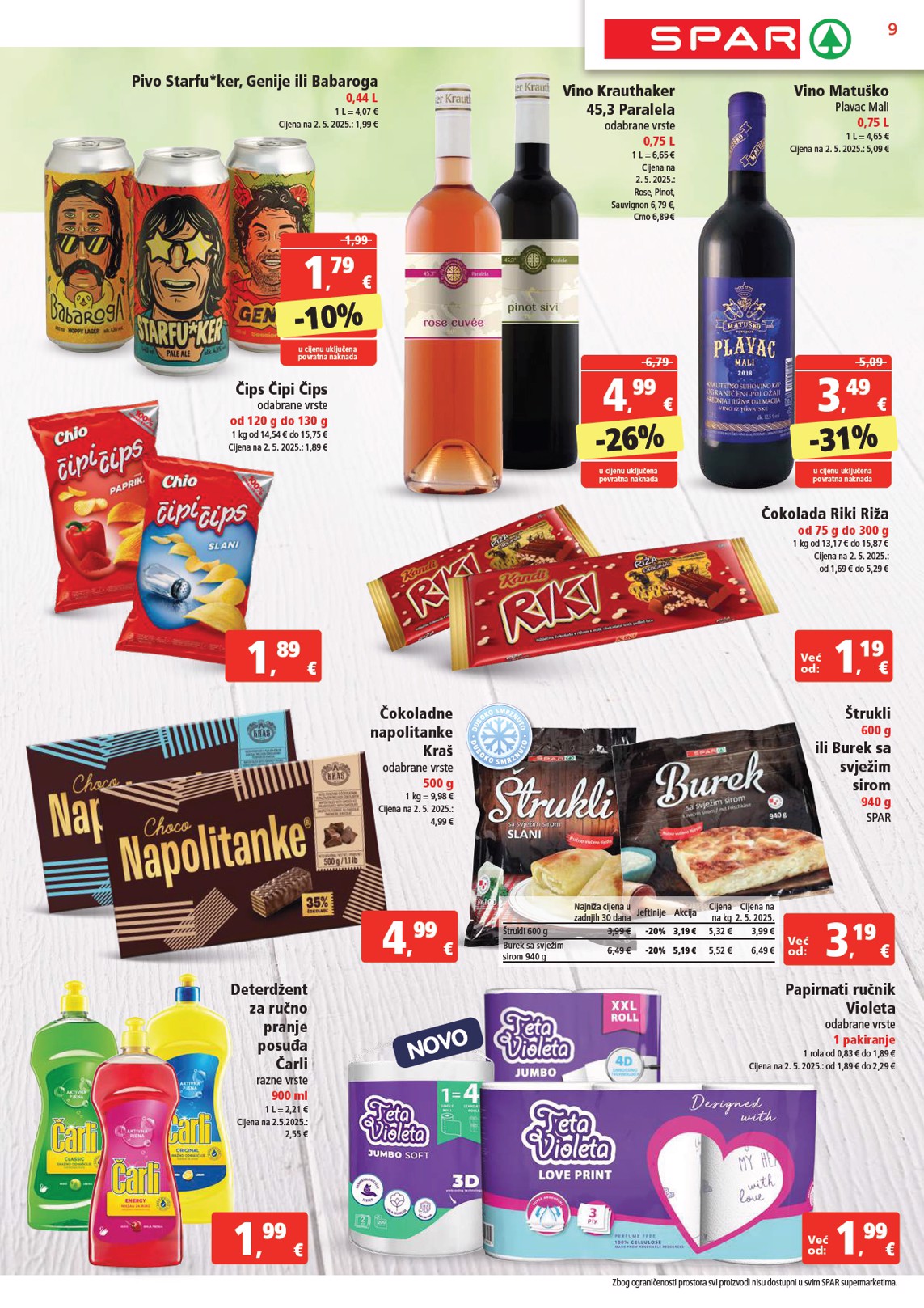 spar - Prelistajte katalog SPAR, vrijedi od 16.07. do 22.07. - page: 9