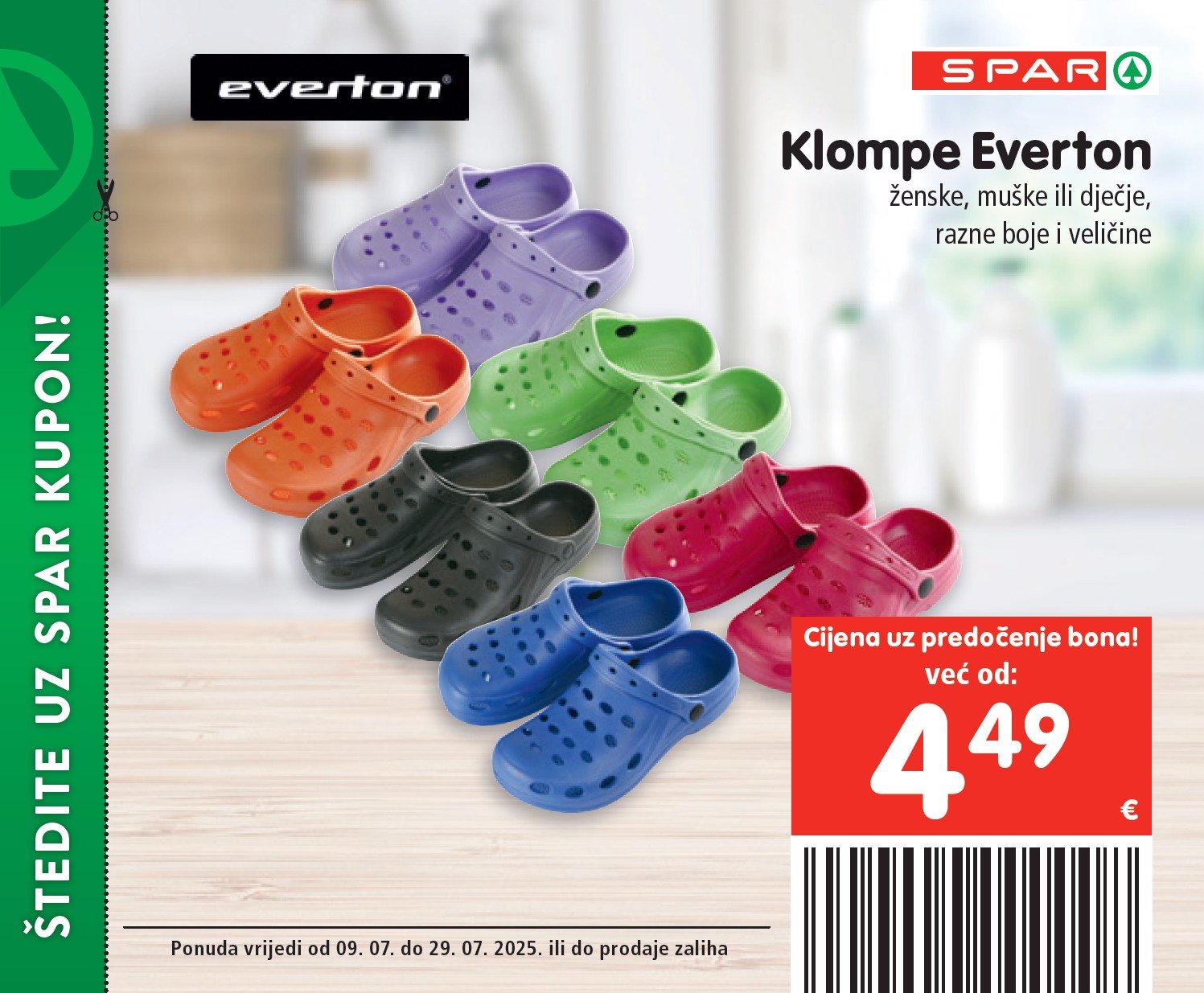 spar - Prelistajte katalog SPAR - Pogodnosti, vrijedi od 09.07. do 29.07. - page: 9