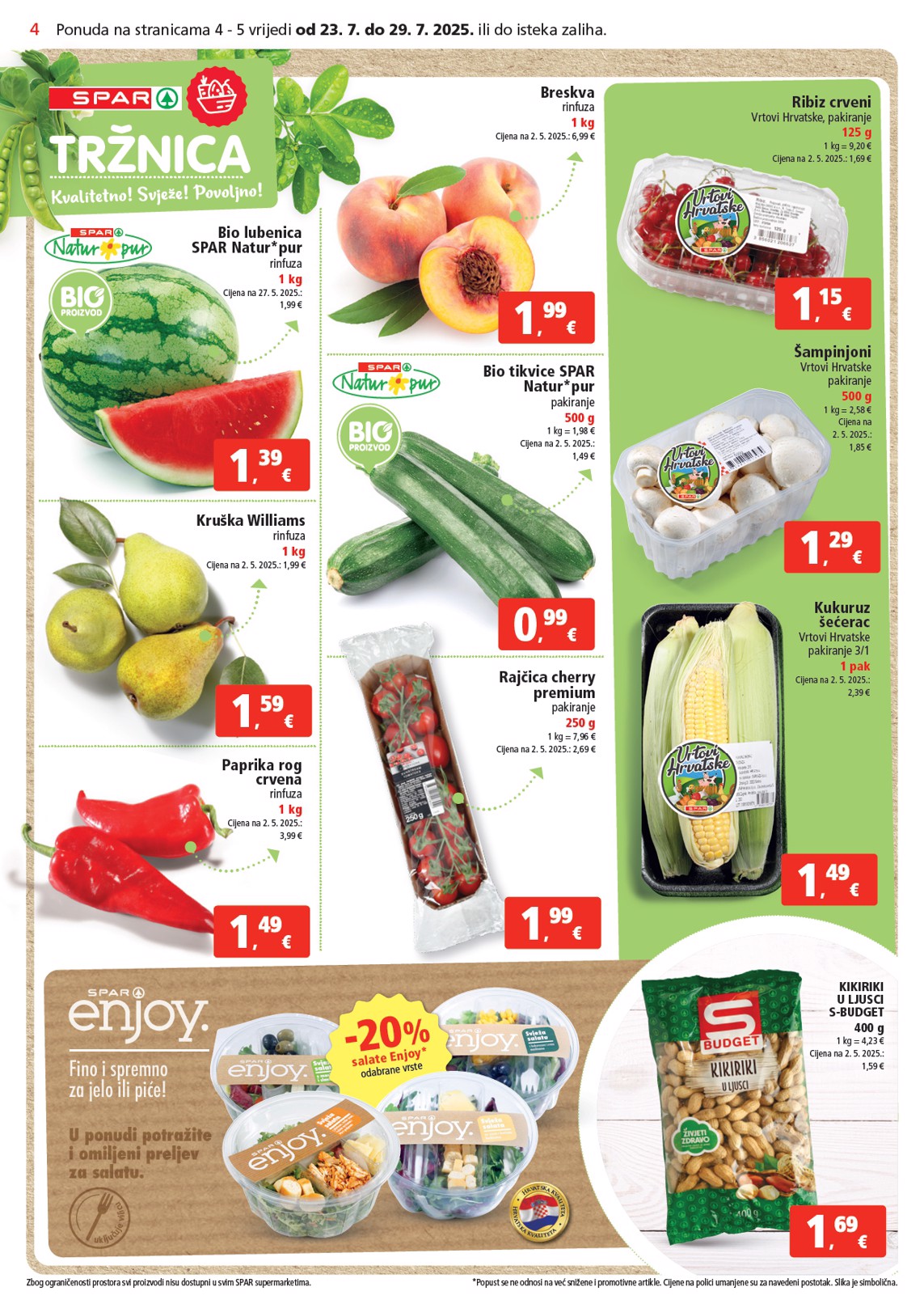 spar - Prelistajte katalog SPAR, vrijedi od 23.07. do 29.07. - page: 4