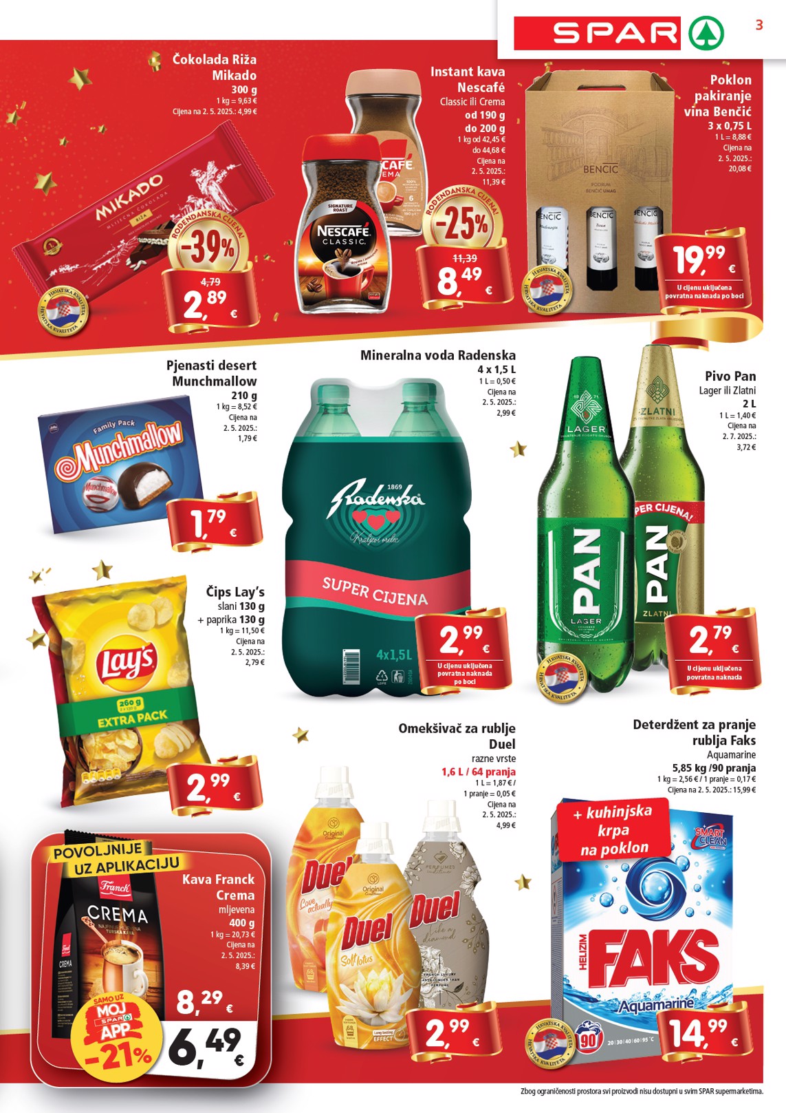 spar - Prelistajte katalog SPAR, vrijedi od 23.07. do 29.07. - page: 3