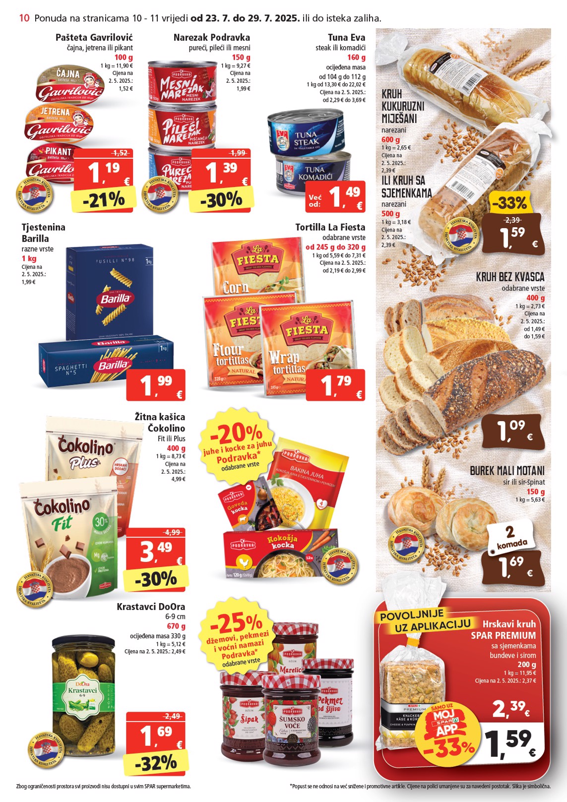 spar - Prelistajte katalog SPAR, vrijedi od 23.07. do 29.07. - page: 10