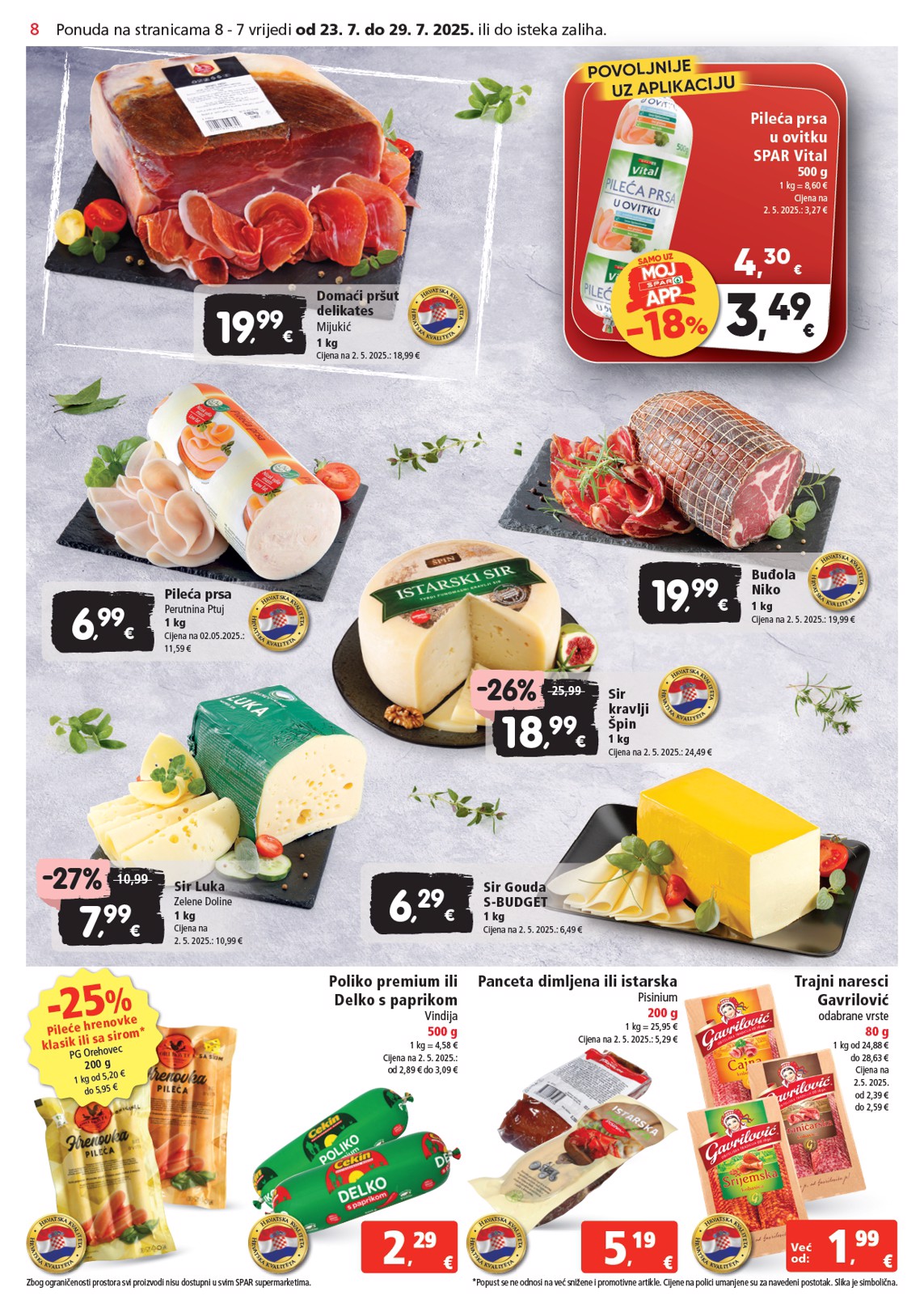 spar - Prelistajte katalog SPAR, vrijedi od 23.07. do 29.07. - page: 8