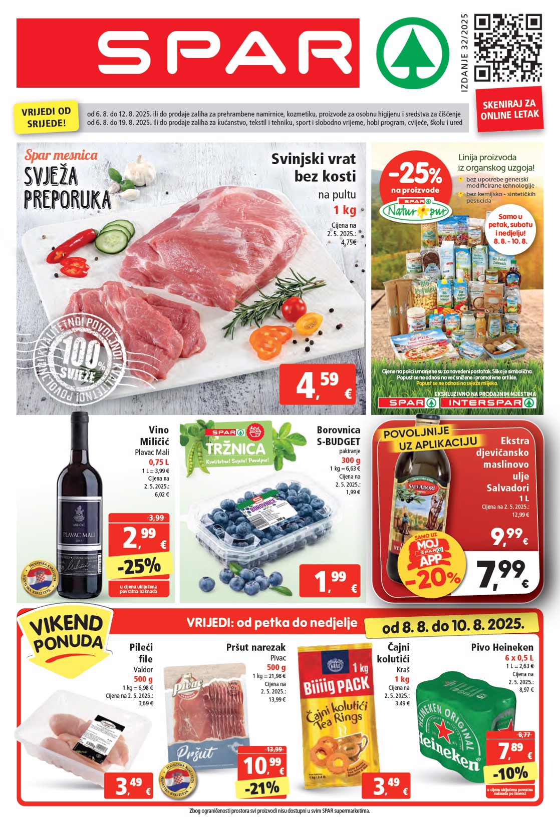 spar - Prelistajte katalog SPAR, vrijedi od 06.08. do 12.08.