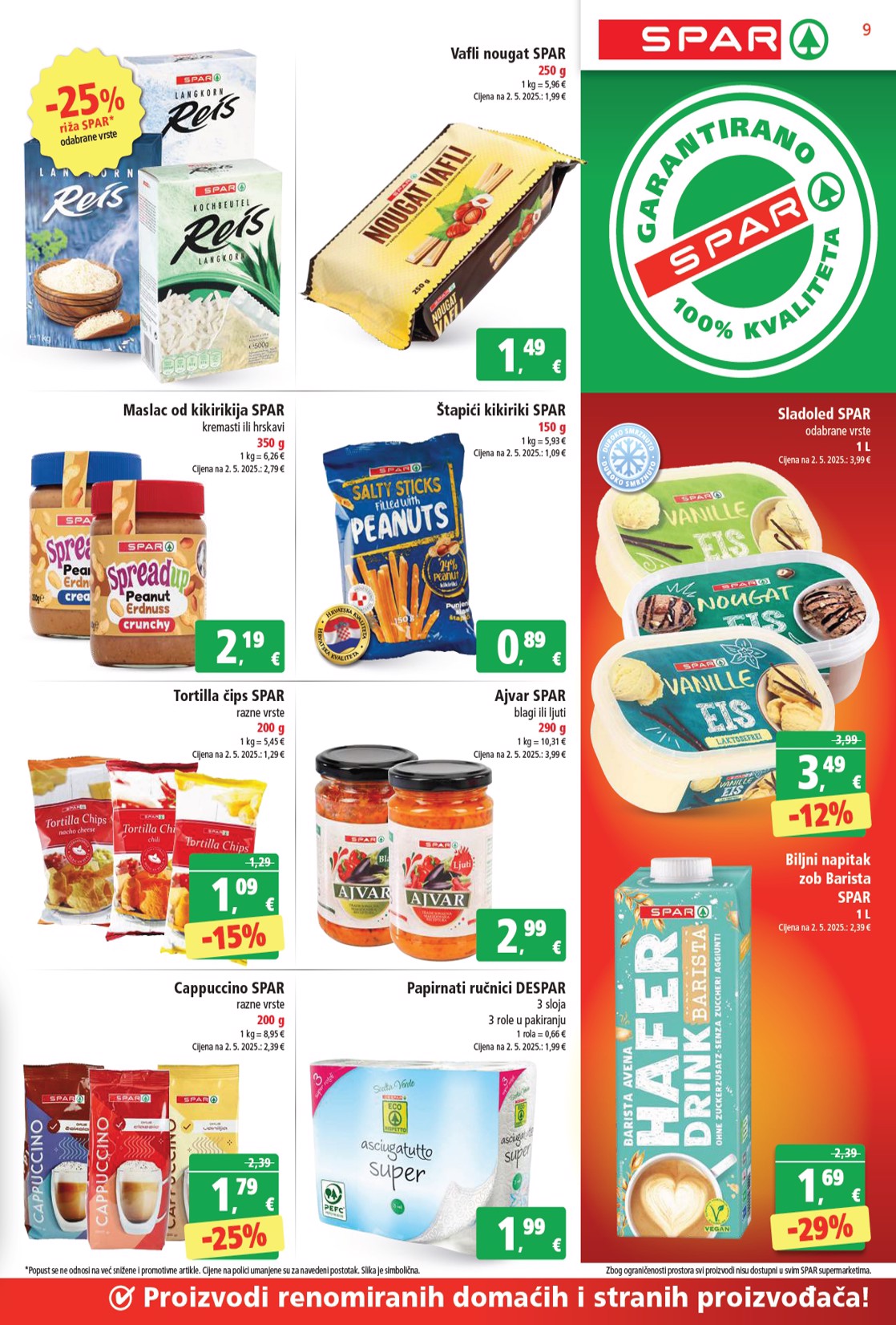 spar - Prelistajte katalog SPAR, vrijedi od 06.08. do 12.08. - page: 9