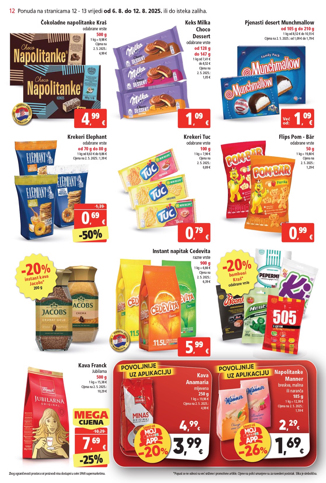 spar - Prelistajte katalog SPAR, vrijedi od 06.08. do 12.08. - page: 12