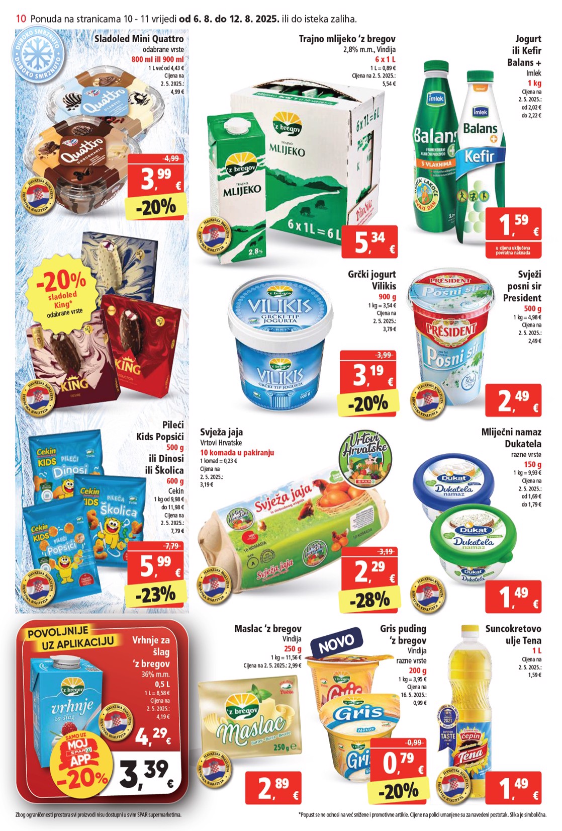 spar - Prelistajte katalog SPAR, vrijedi od 06.08. do 12.08. - page: 10