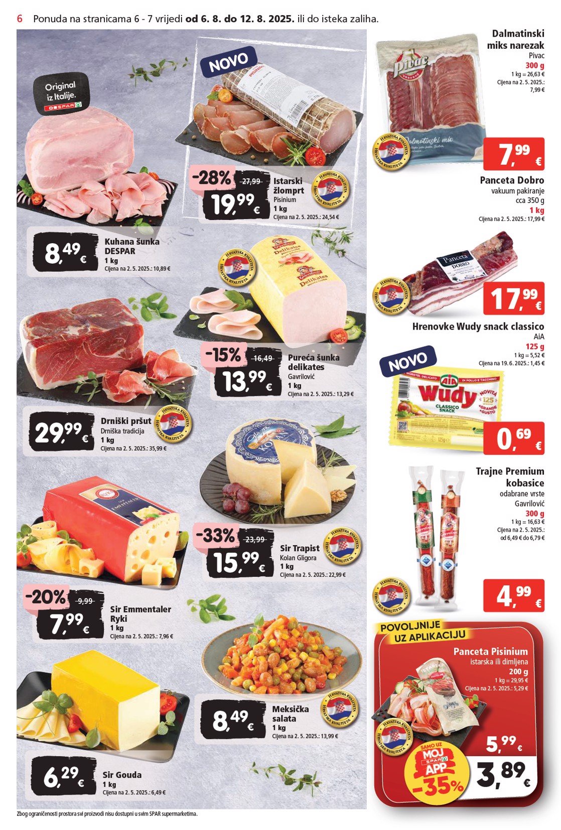 spar - Prelistajte katalog SPAR, vrijedi od 06.08. do 12.08. - page: 6