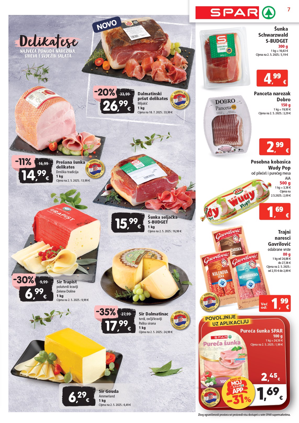 spar - Prelistajte katalog SPAR, vrijedi od 13.08. do 19.08. - page: 7