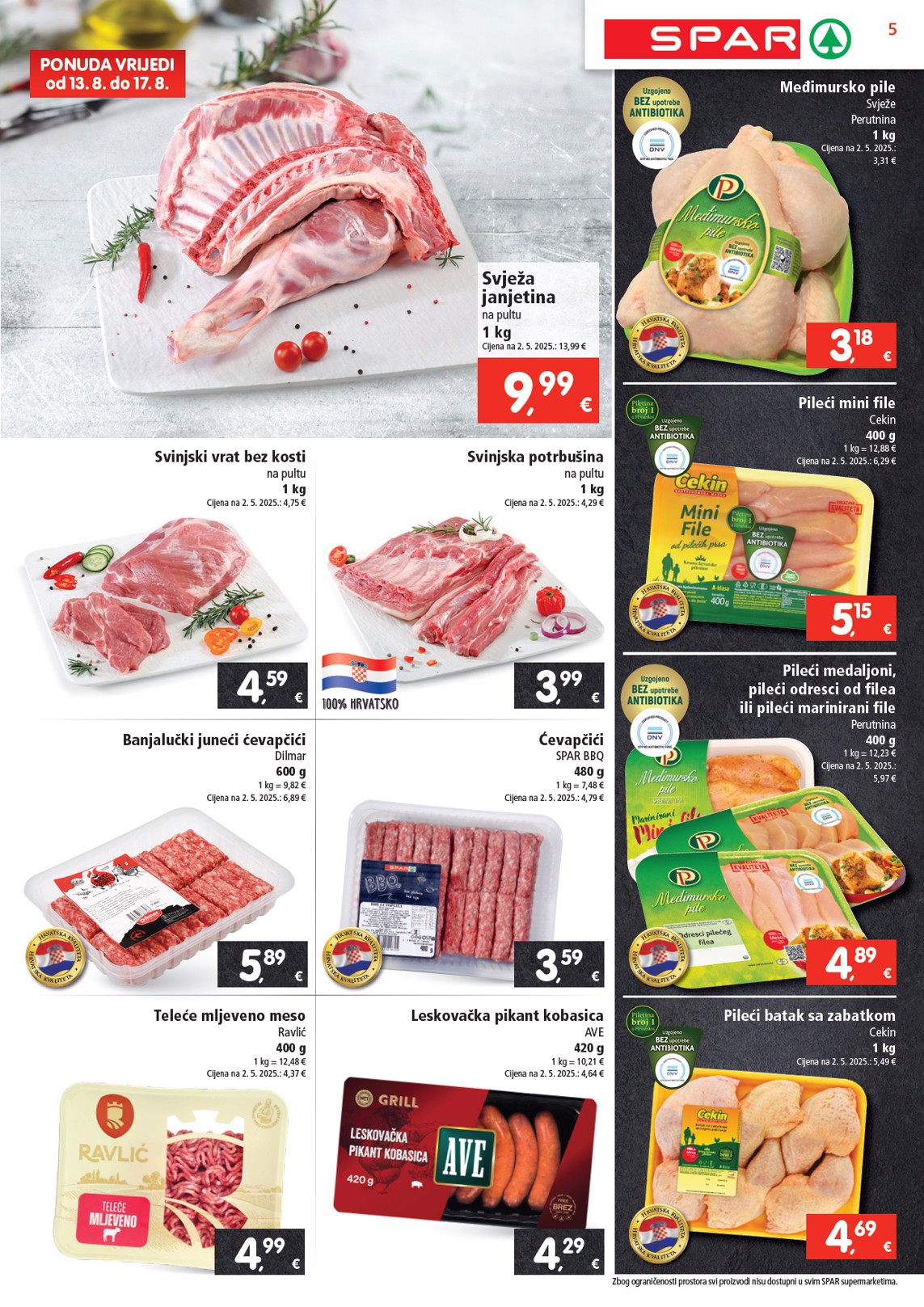 spar - Prelistajte katalog SPAR, vrijedi od 13.08. do 19.08. - page: 5