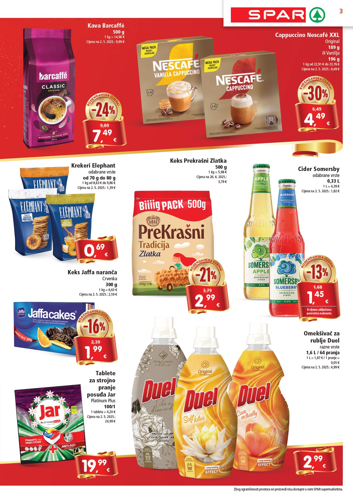 spar - Prelistajte katalog SPAR, vrijedi od 13.08. do 19.08. - page: 3
