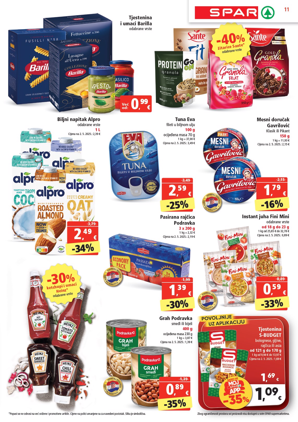 spar - Prelistajte katalog SPAR, vrijedi od 13.08. do 19.08. - page: 11