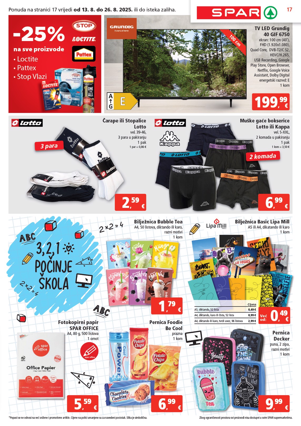 spar - Prelistajte katalog SPAR, vrijedi od 13.08. do 19.08. - page: 17