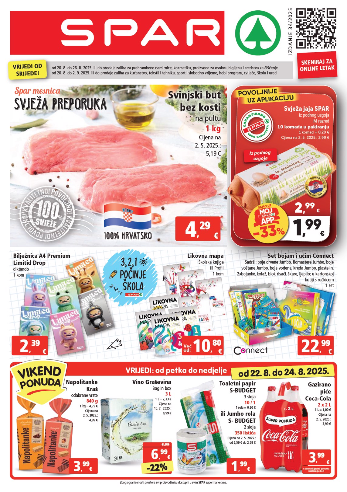 spar - Prelistajte katalog SPAR, vrijedi od 20.08. do 26.08.