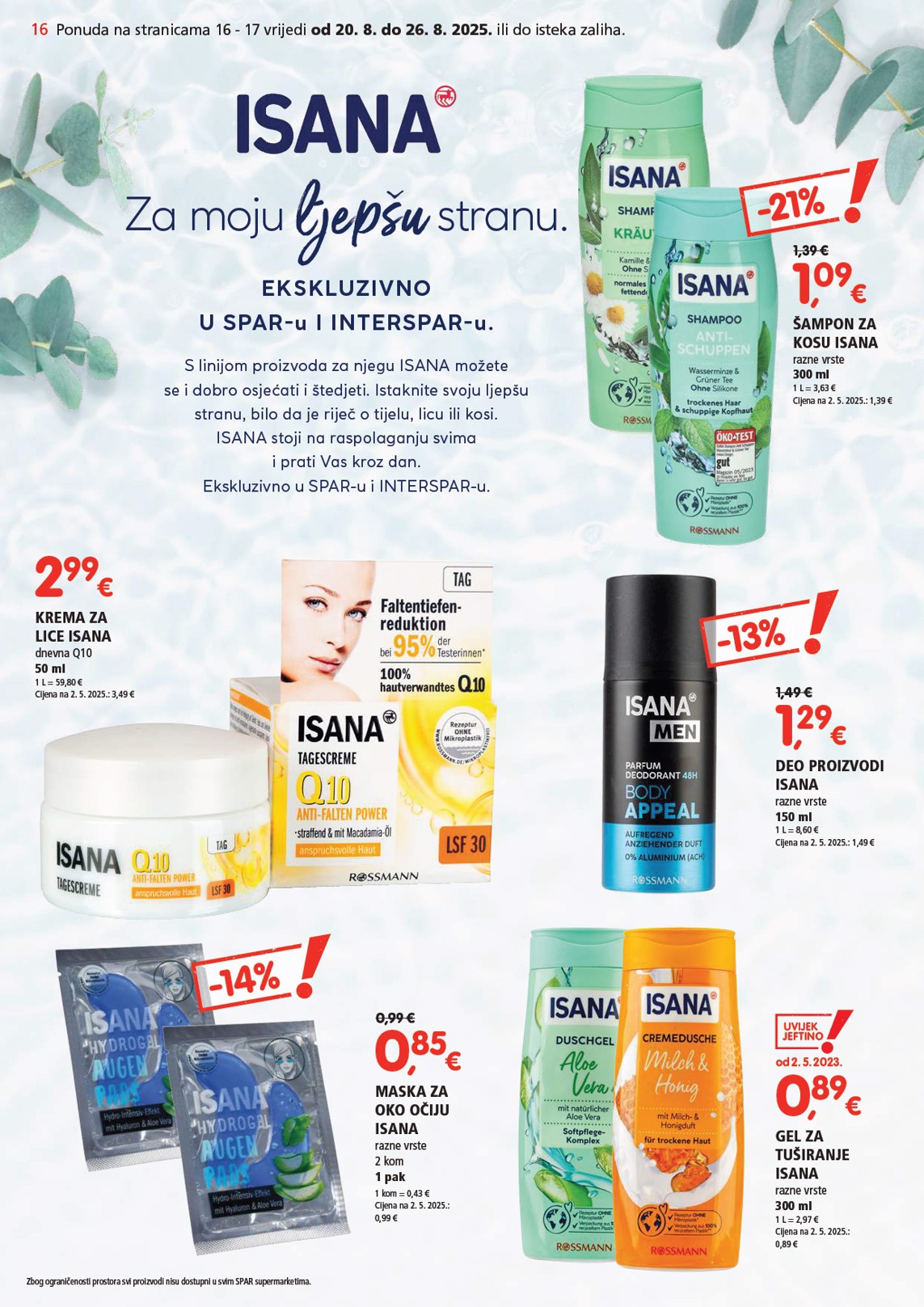 spar - Prelistajte katalog SPAR, vrijedi od 20.08. do 26.08. - page: 16