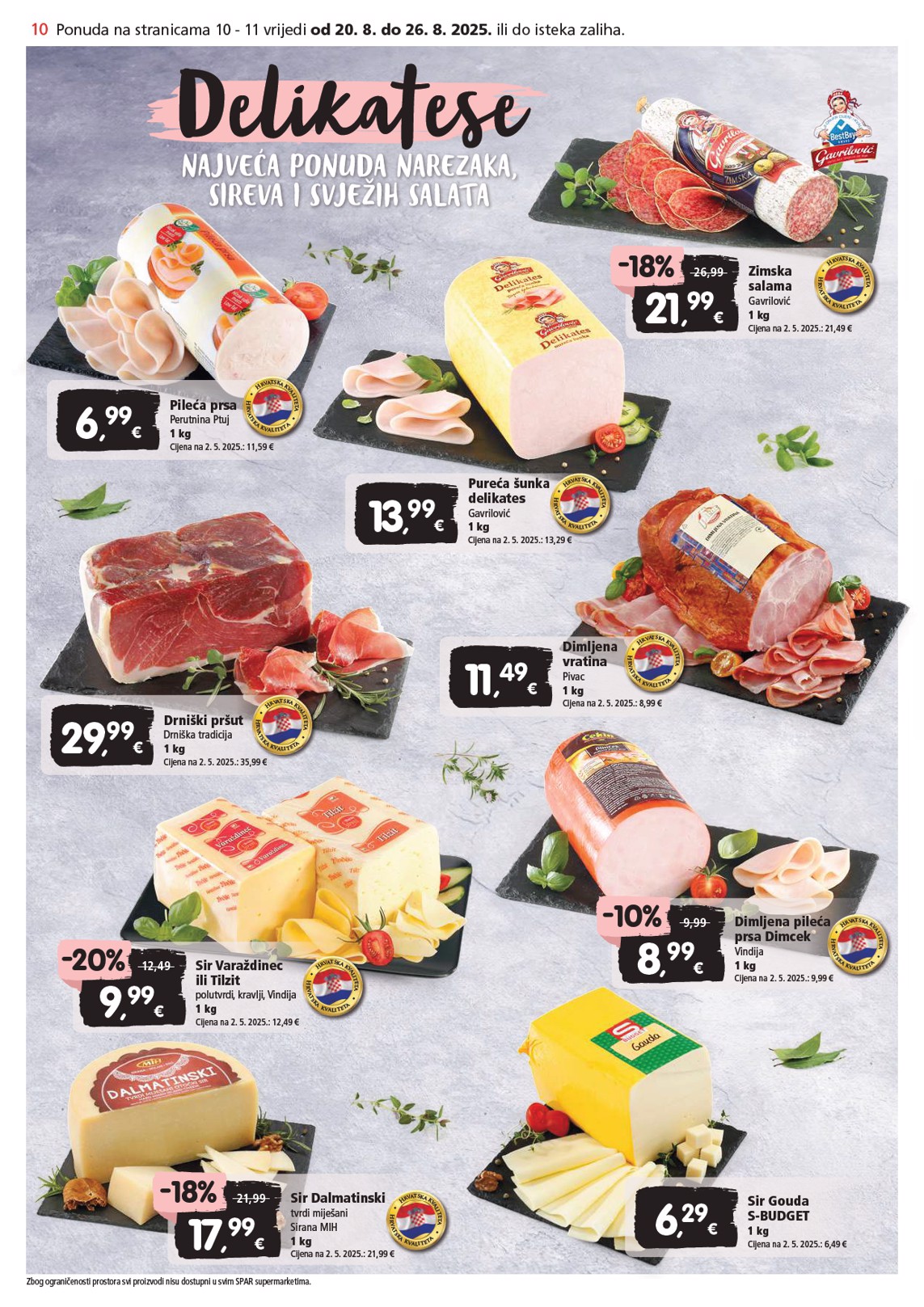 spar - Prelistajte katalog SPAR, vrijedi od 20.08. do 26.08. - page: 10