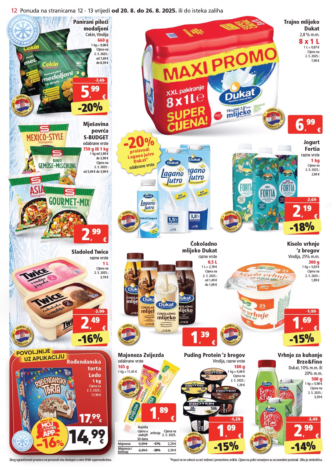spar - Prelistajte katalog SPAR, vrijedi od 20.08. do 26.08. - page: 12