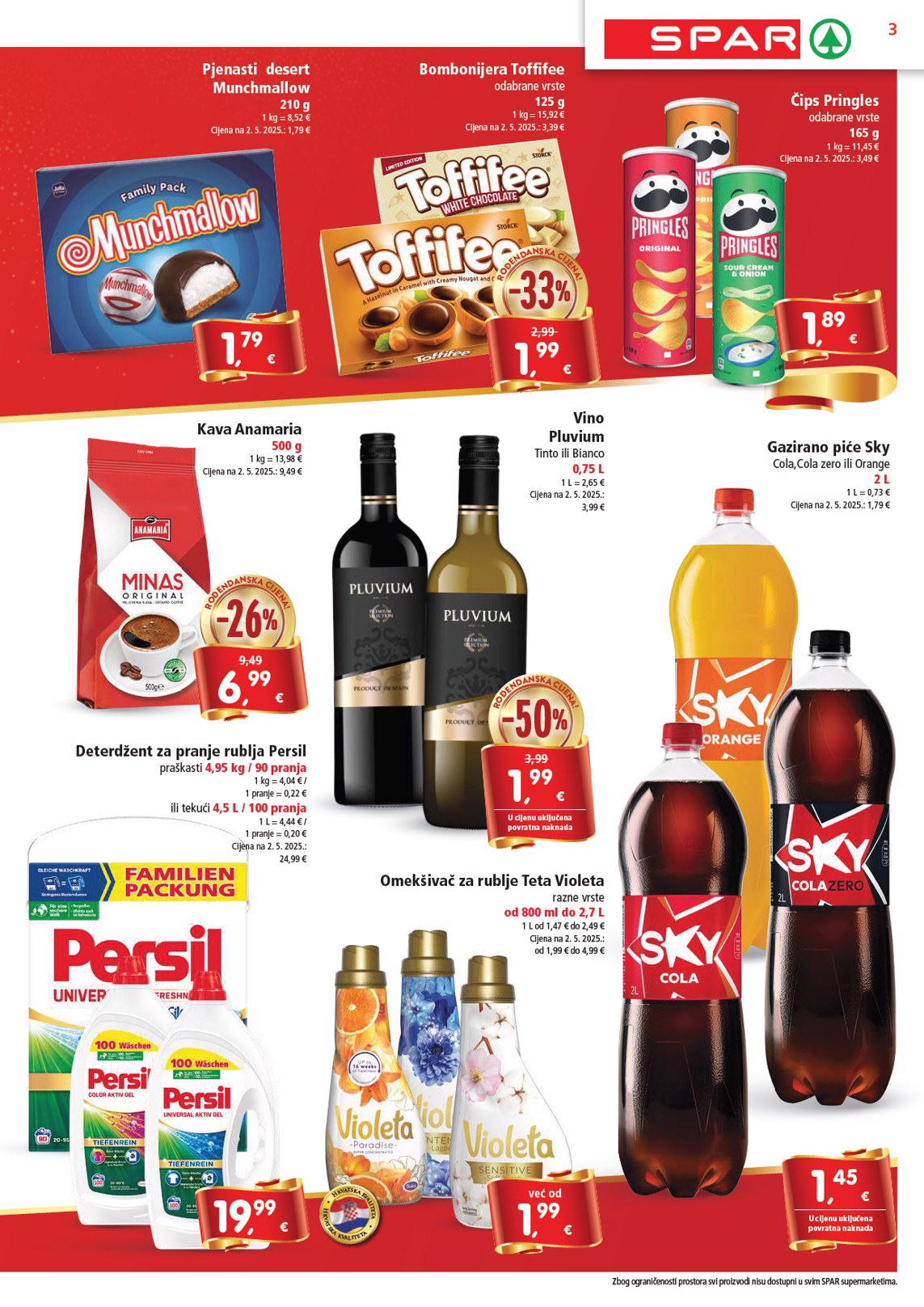 spar - Prelistajte katalog SPAR, vrijedi od 20.08. do 26.08. - page: 3
