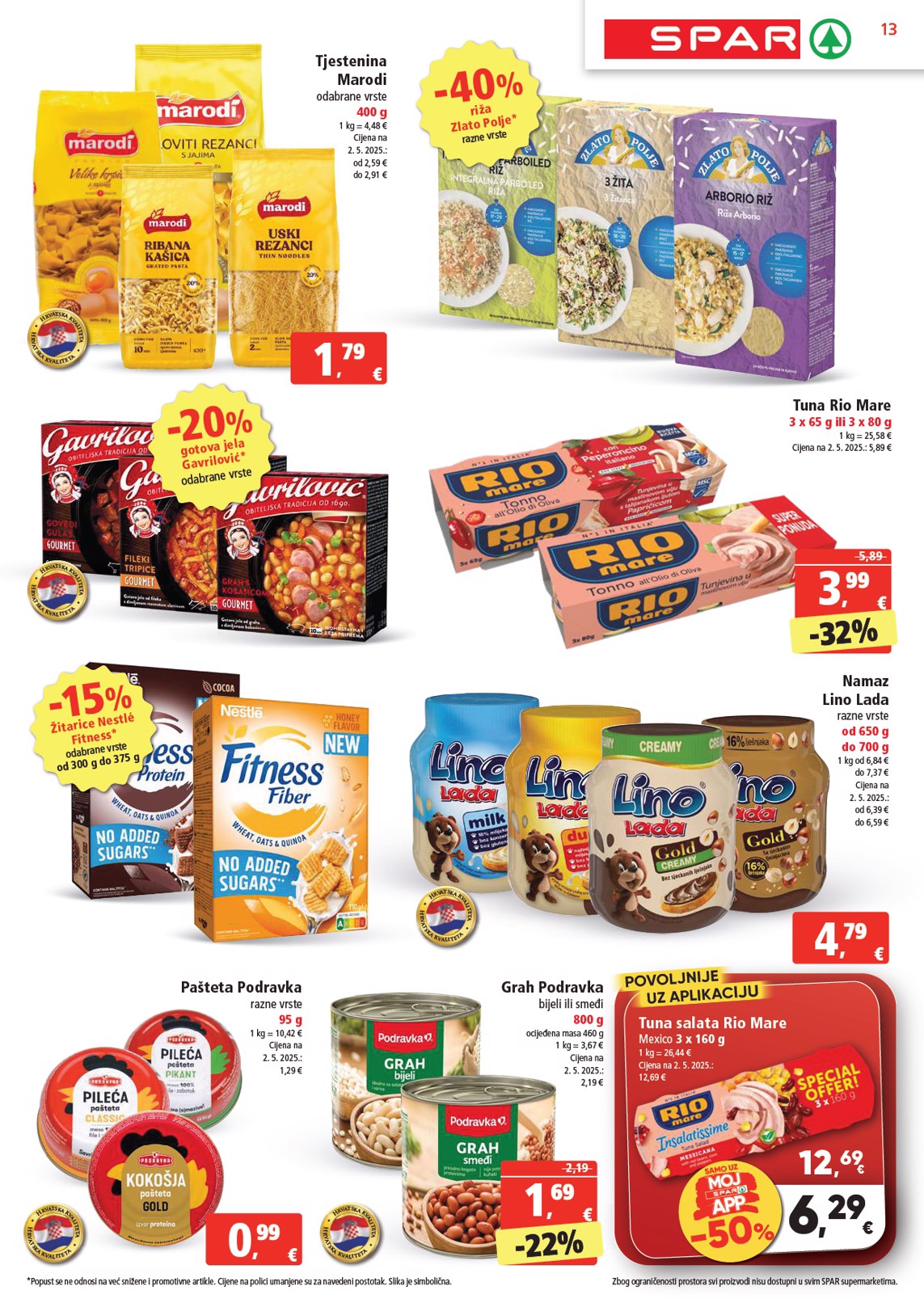spar - Prelistajte katalog SPAR, vrijedi od 20.08. do 26.08. - page: 13