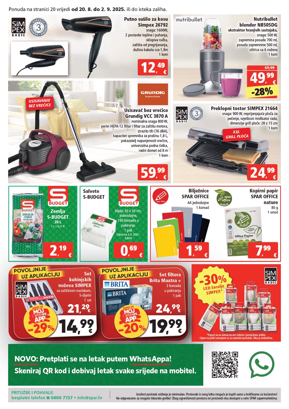 spar - Prelistajte katalog SPAR, vrijedi od 20.08. do 26.08. - page: 20