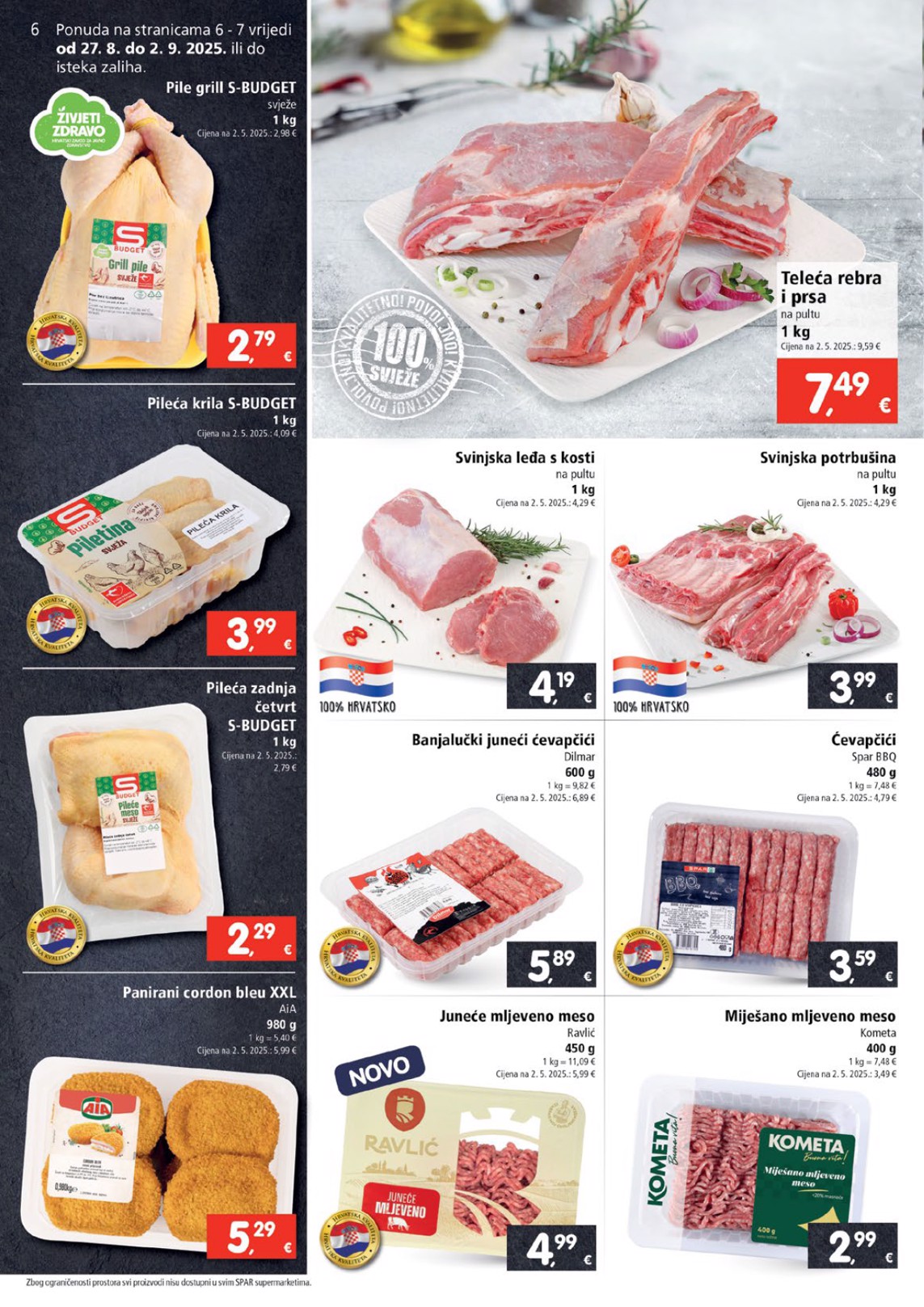 spar - Prelistajte katalog SPAR, vrijedi od 27.08. do 02.09. - page: 6