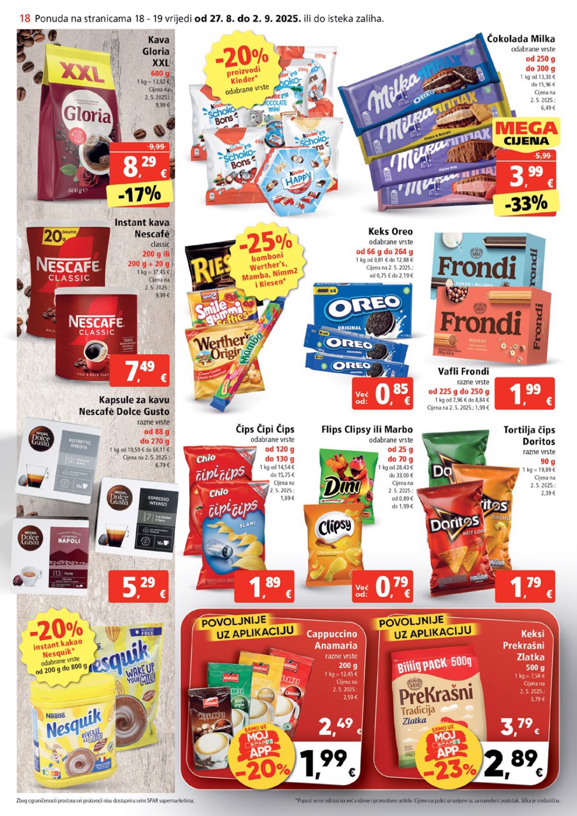 spar - Prelistajte katalog SPAR, vrijedi od 27.08. do 02.09. - page: 18