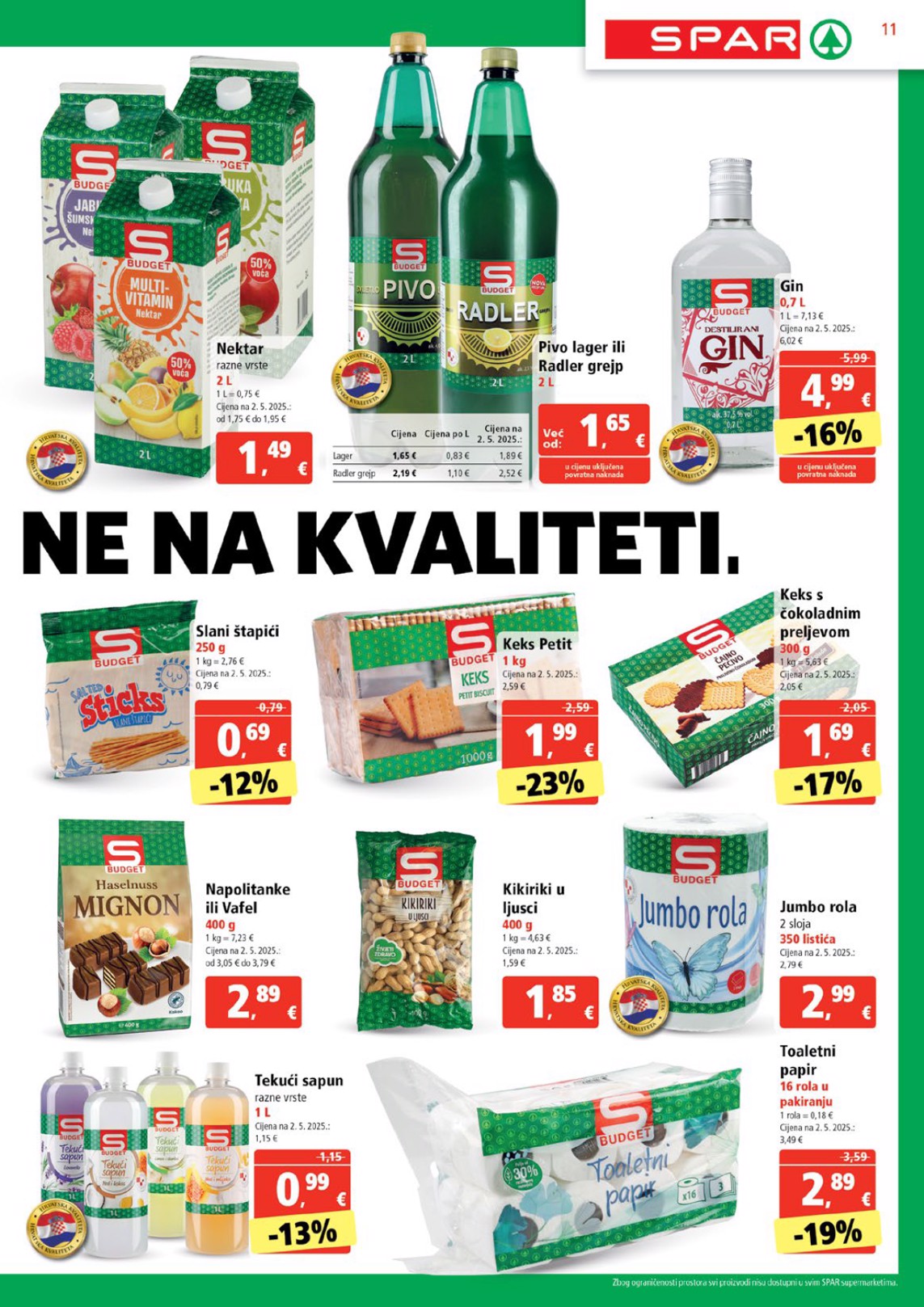 spar - Prelistajte katalog SPAR, vrijedi od 27.08. do 02.09. - page: 11