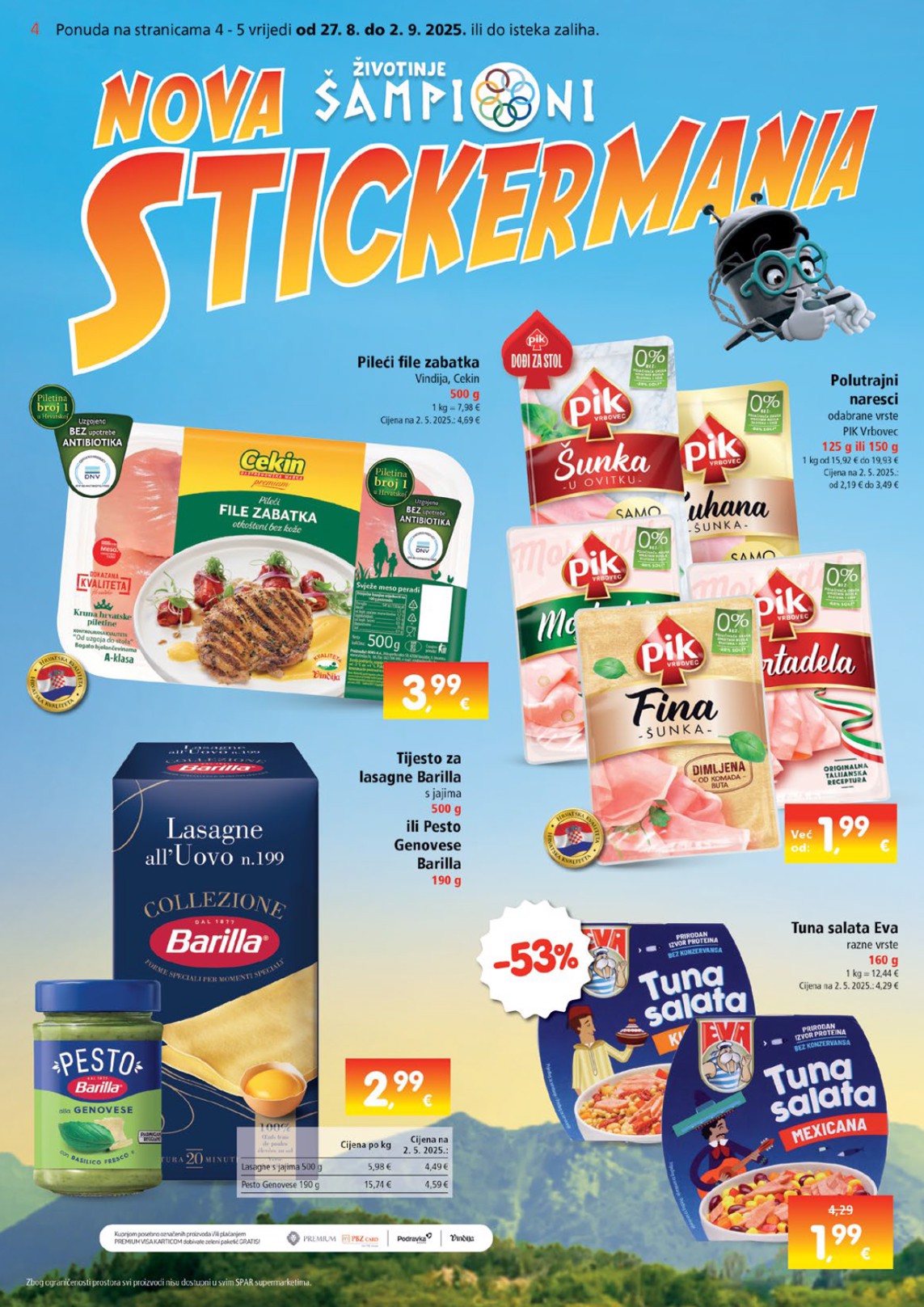 spar - Prelistajte katalog SPAR, vrijedi od 27.08. do 02.09. - page: 4