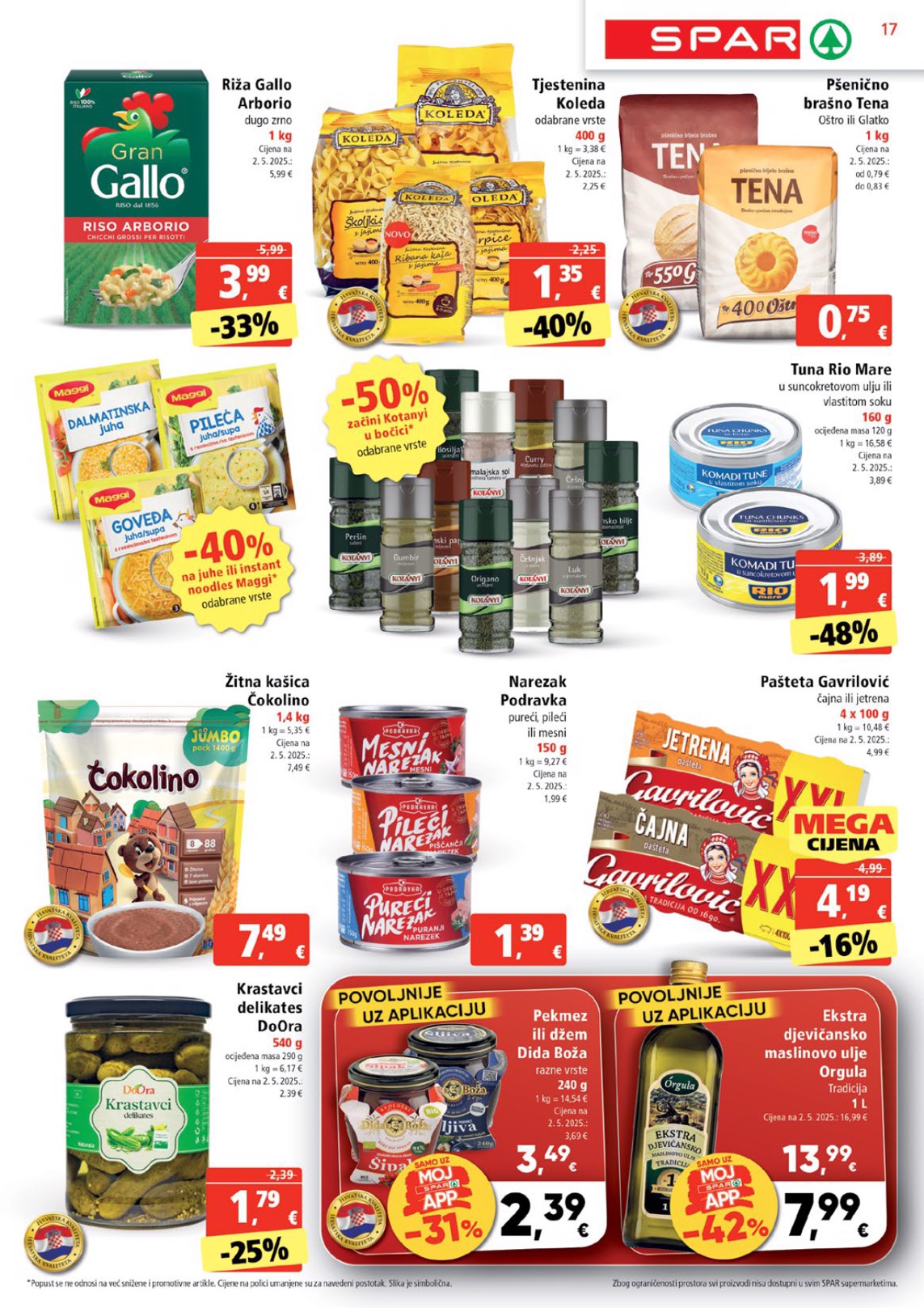 spar - Prelistajte katalog SPAR, vrijedi od 27.08. do 02.09. - page: 17