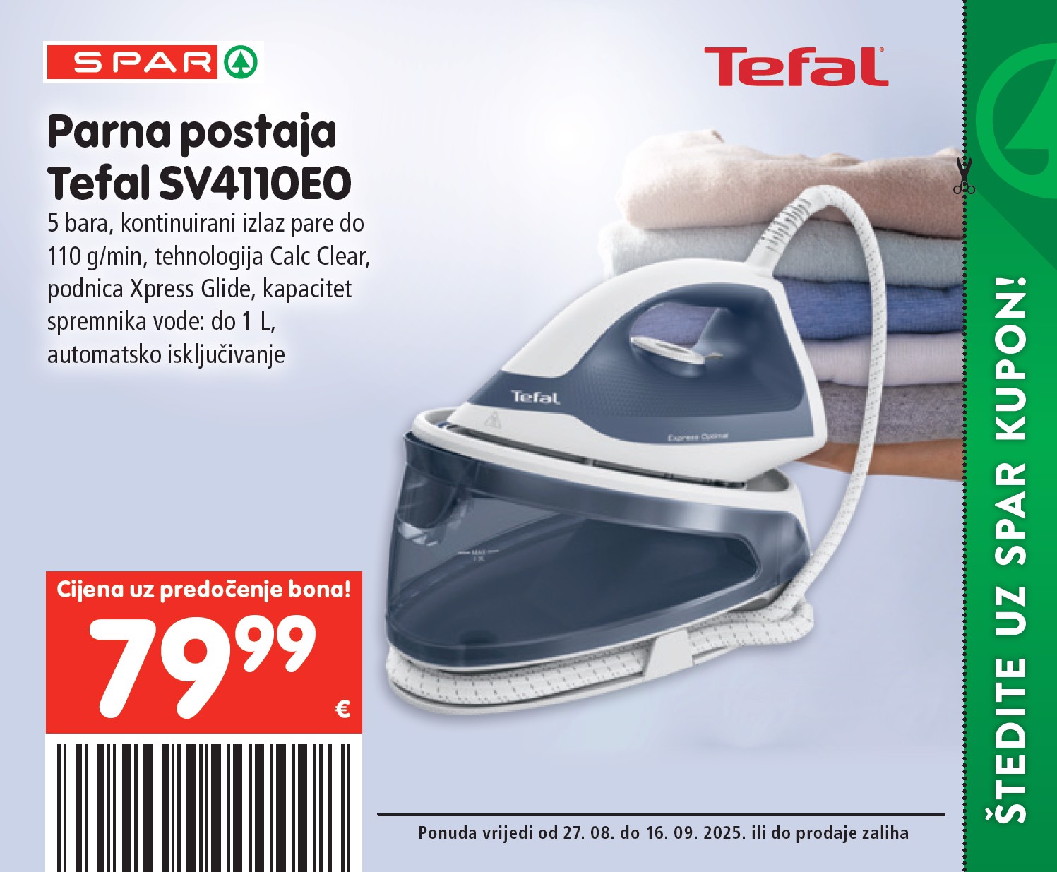 spar - Prelistajte katalog SPAR - Kuponi, vrijedi od 27.08. do 16.09. - page: 16