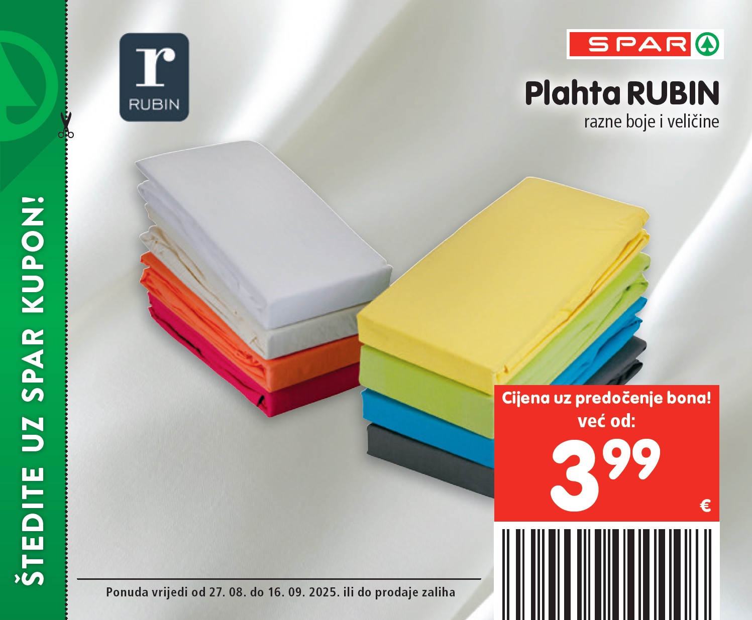 spar - Prelistajte katalog SPAR - Kuponi, vrijedi od 27.08. do 16.09. - page: 7