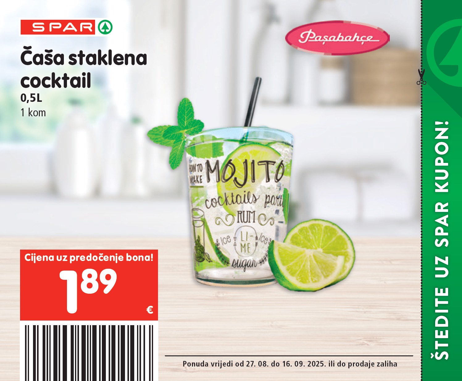 spar - Prelistajte katalog SPAR - Kuponi, vrijedi od 27.08. do 16.09. - page: 26