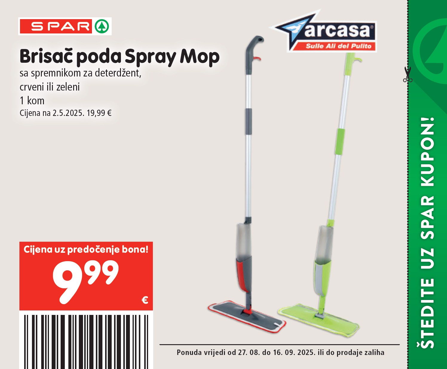 spar - Prelistajte katalog SPAR - Kuponi, vrijedi od 27.08. do 16.09. - page: 30
