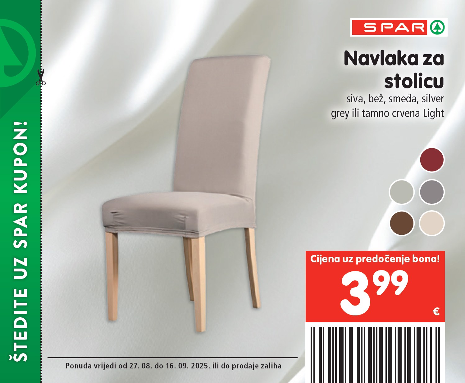 spar - Prelistajte katalog SPAR - Kuponi, vrijedi od 27.08. do 16.09. - page: 9