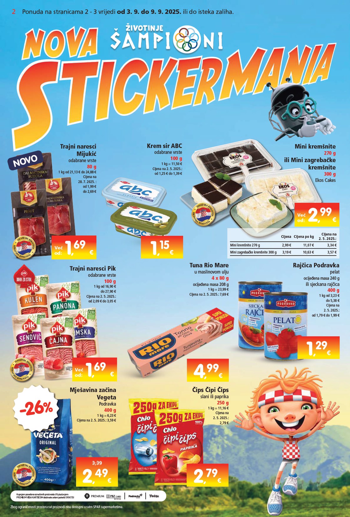 spar - Prelistajte katalog SPAR, vrijedi od 03.09. do 09.09. - page: 2