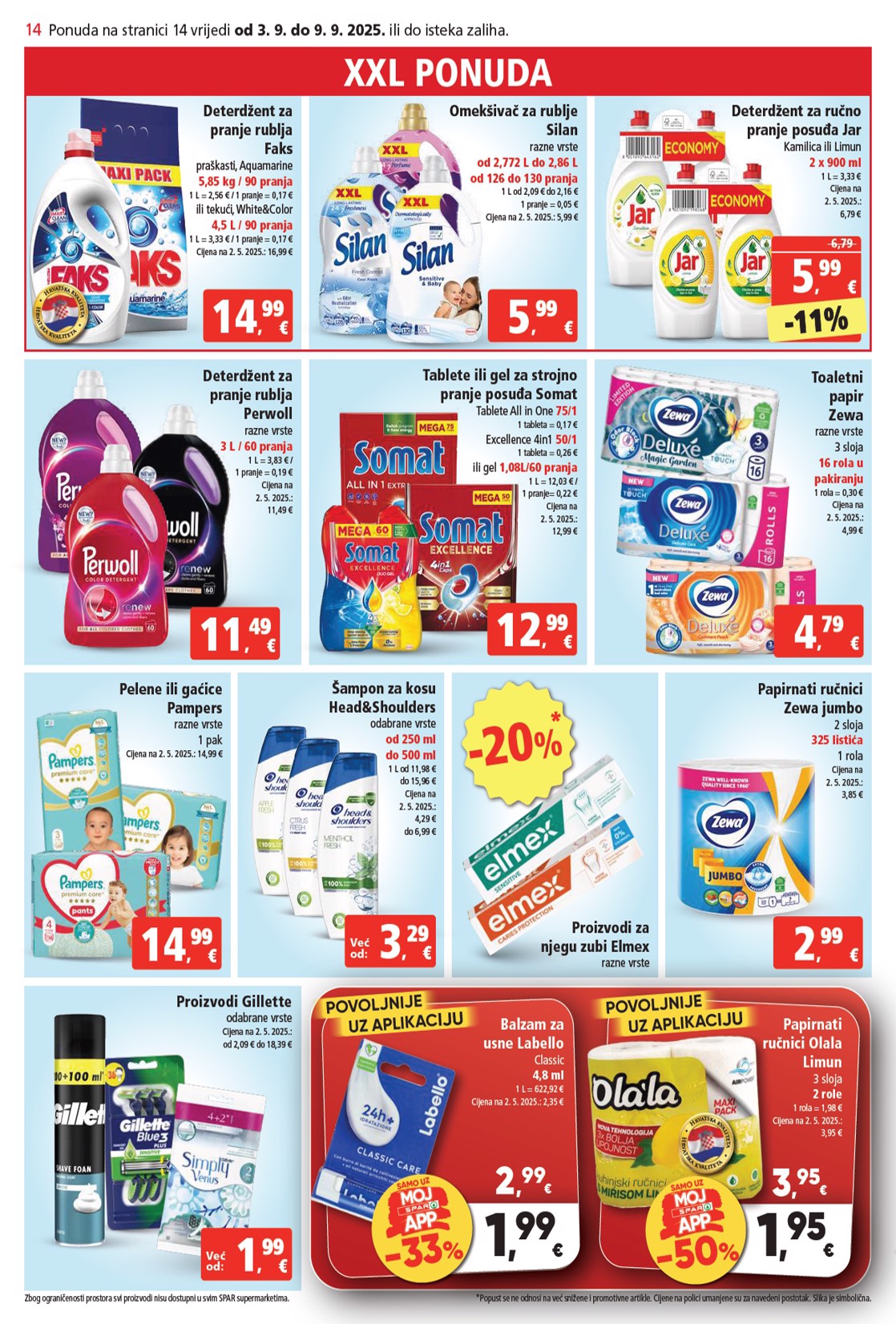 spar - Prelistajte katalog SPAR, vrijedi od 03.09. do 09.09. - page: 14