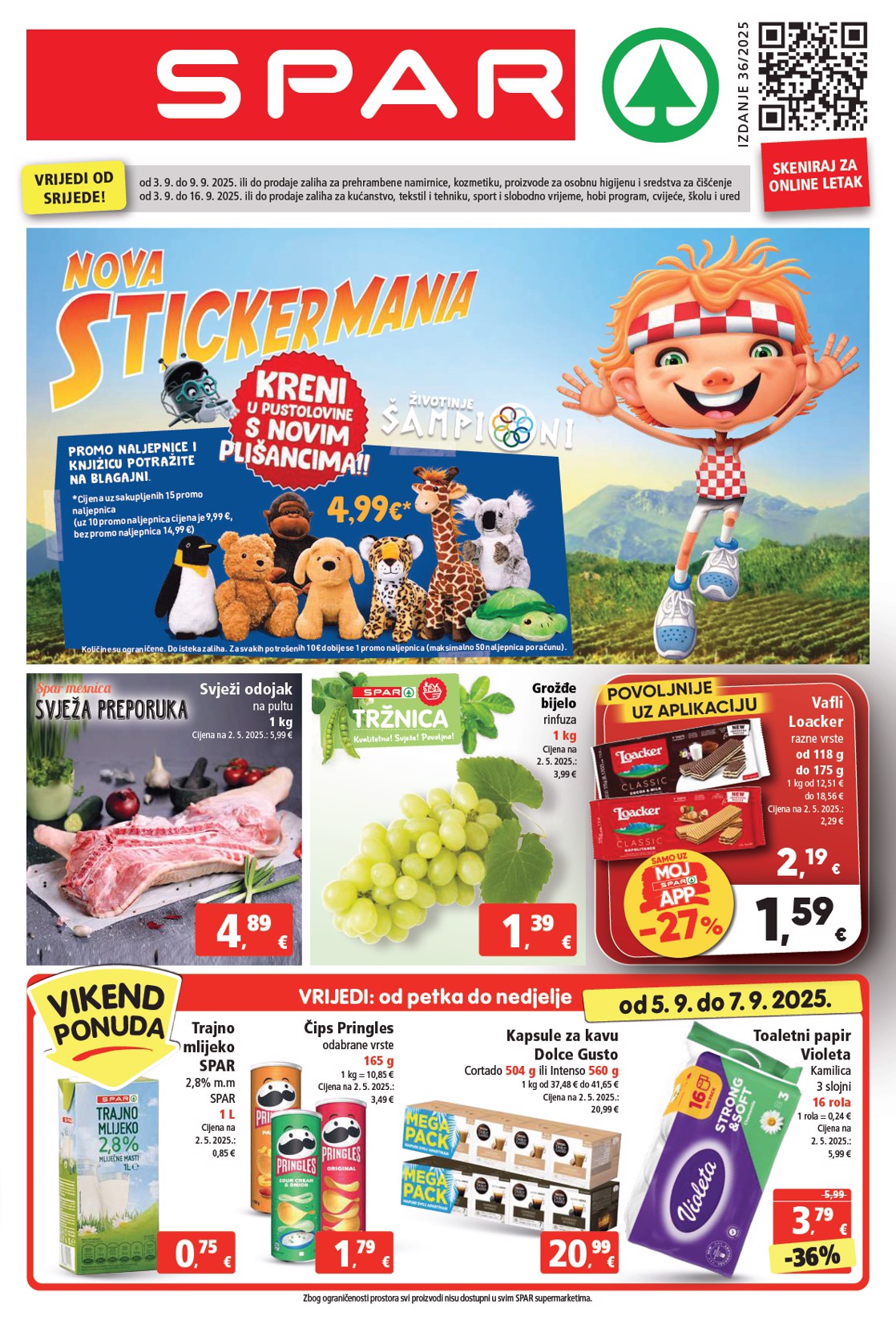 spar - Prelistajte katalog SPAR, vrijedi od 03.09. do 09.09.