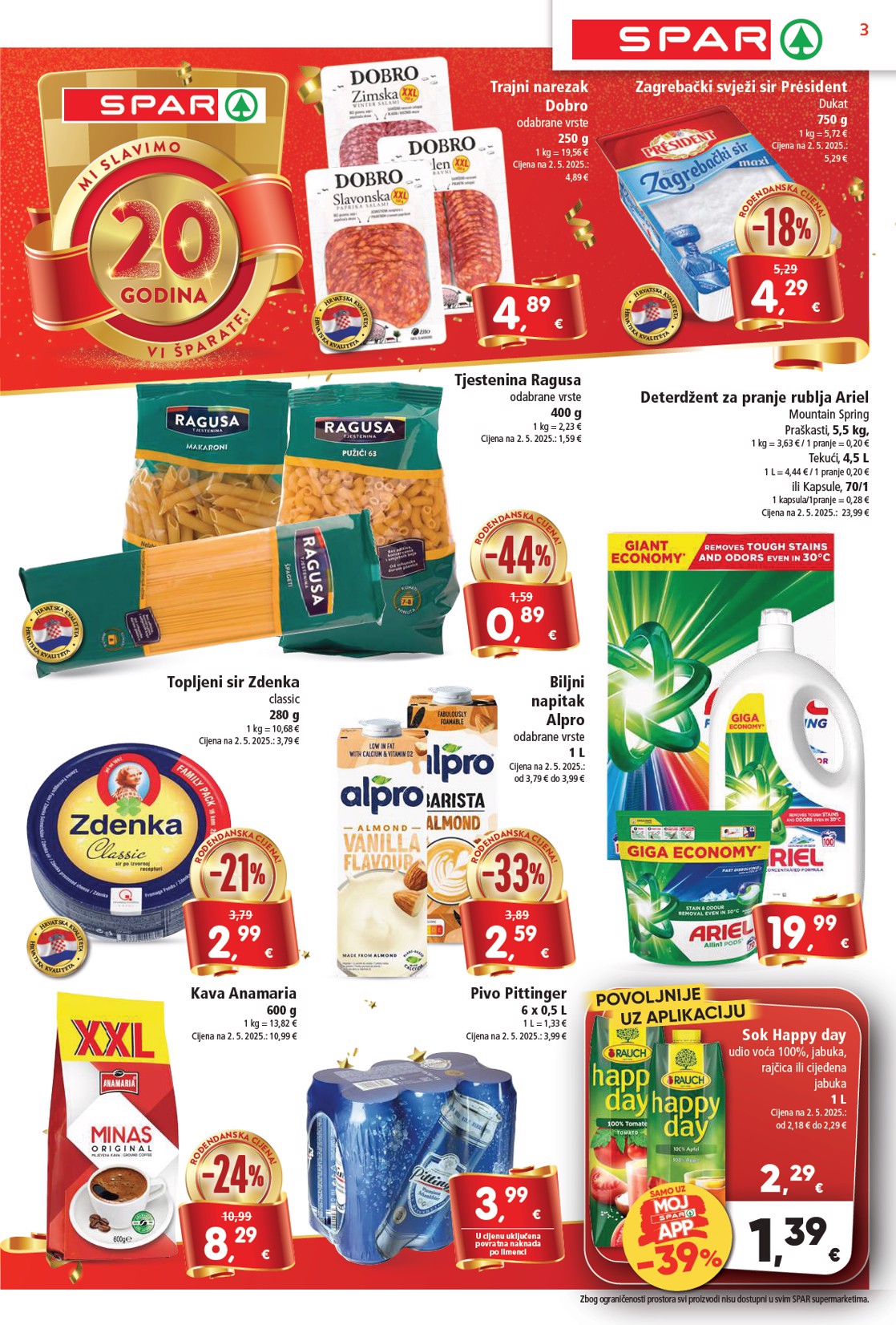 spar - Prelistajte katalog SPAR, vrijedi od 03.09. do 09.09. - page: 3