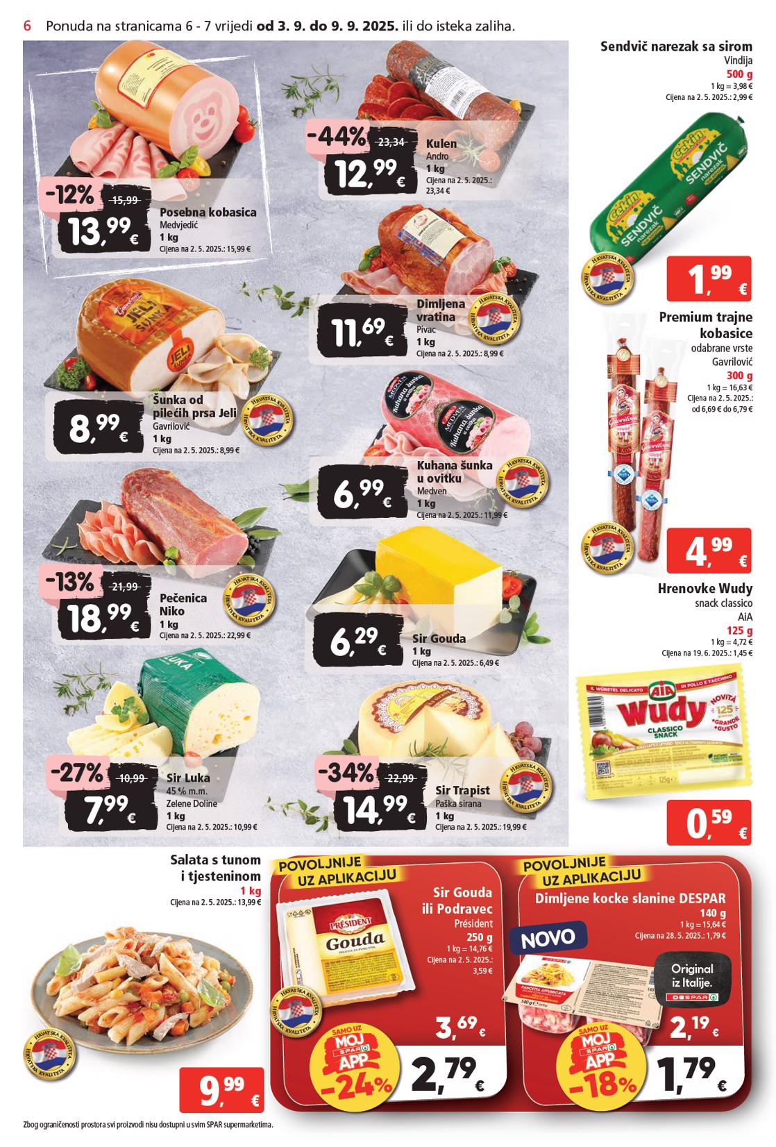 spar - Prelistajte katalog SPAR, vrijedi od 03.09. do 09.09. - page: 6