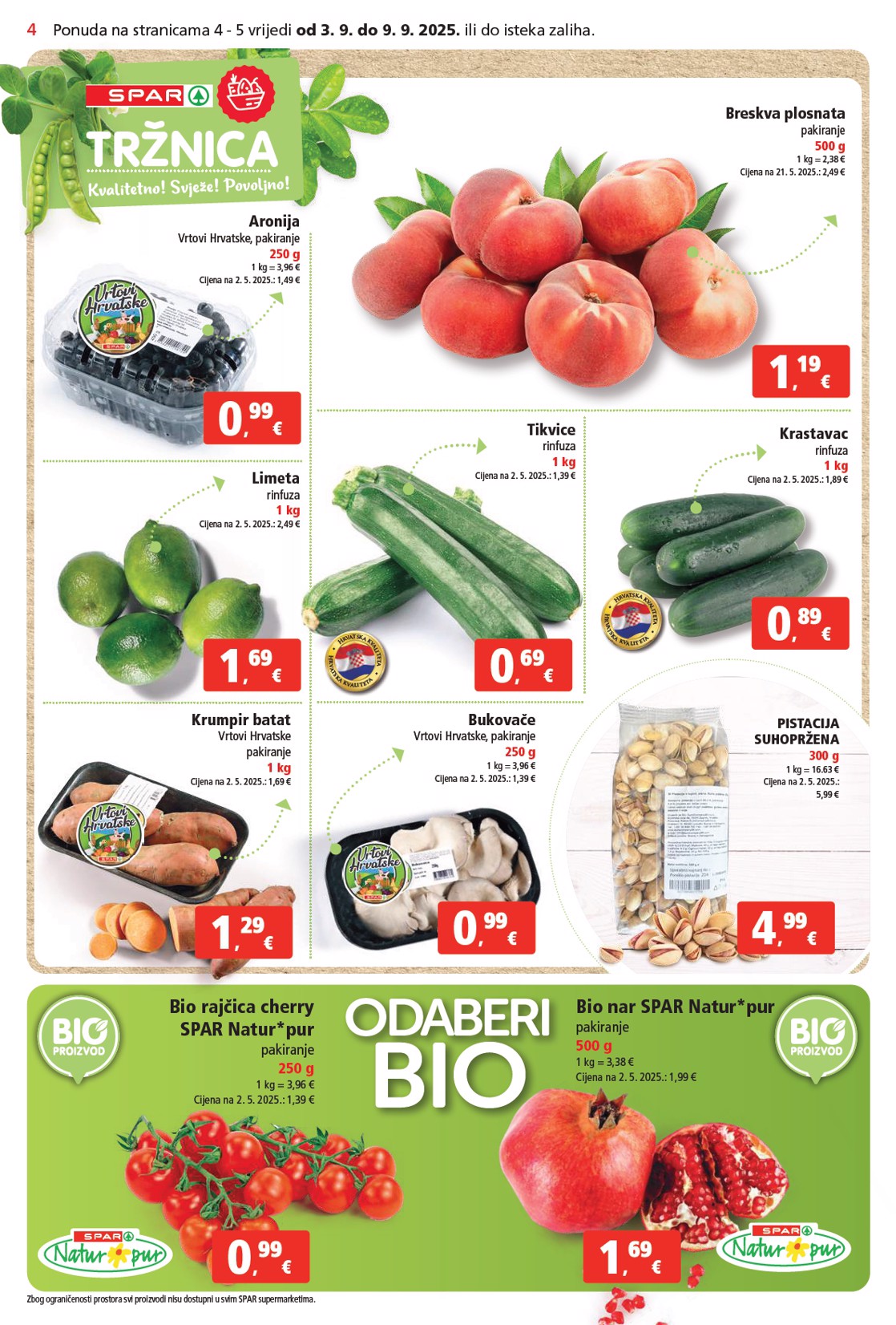 spar - Prelistajte katalog SPAR, vrijedi od 03.09. do 09.09. - page: 4