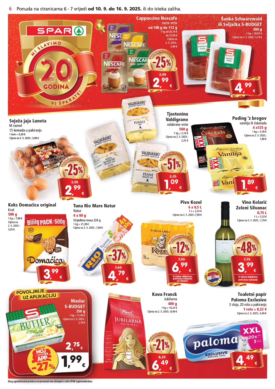 spar - Prelistajte katalog SPAR, vrijedi od 10.09. do 16.09. - page: 6