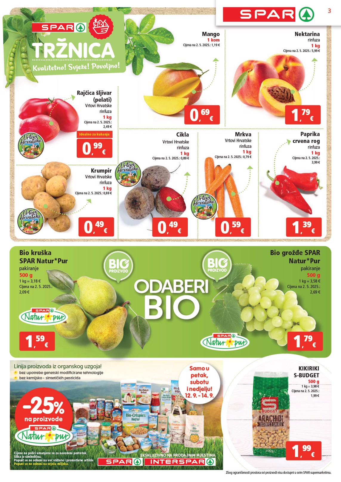 spar - Prelistajte katalog SPAR, vrijedi od 10.09. do 16.09. - page: 3