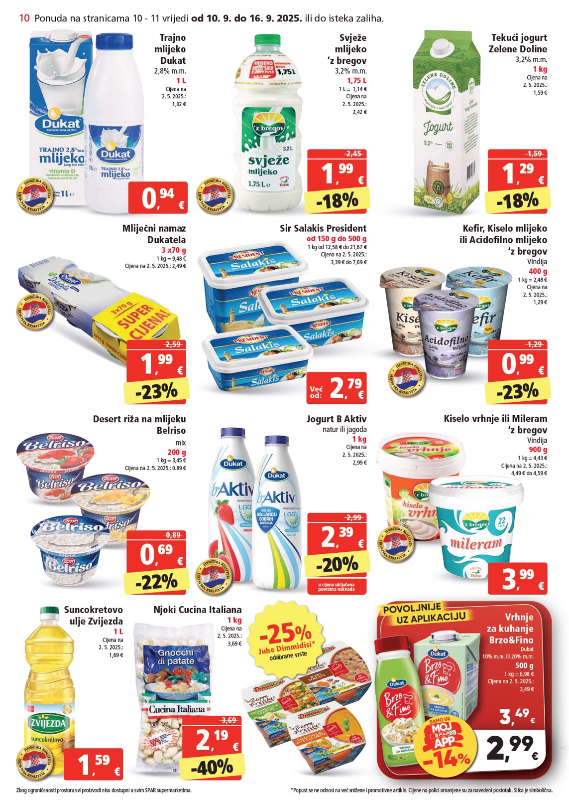 spar - Prelistajte katalog SPAR, vrijedi od 10.09. do 16.09. - page: 10