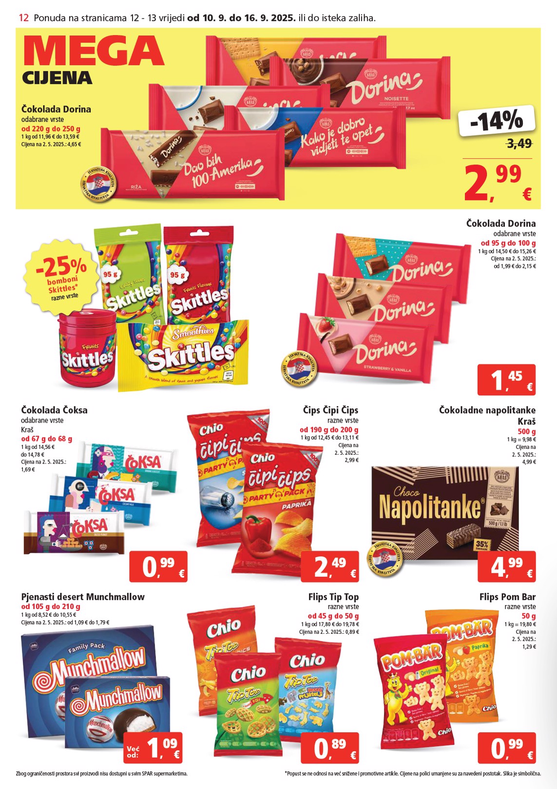 spar - Prelistajte katalog SPAR, vrijedi od 10.09. do 16.09. - page: 12