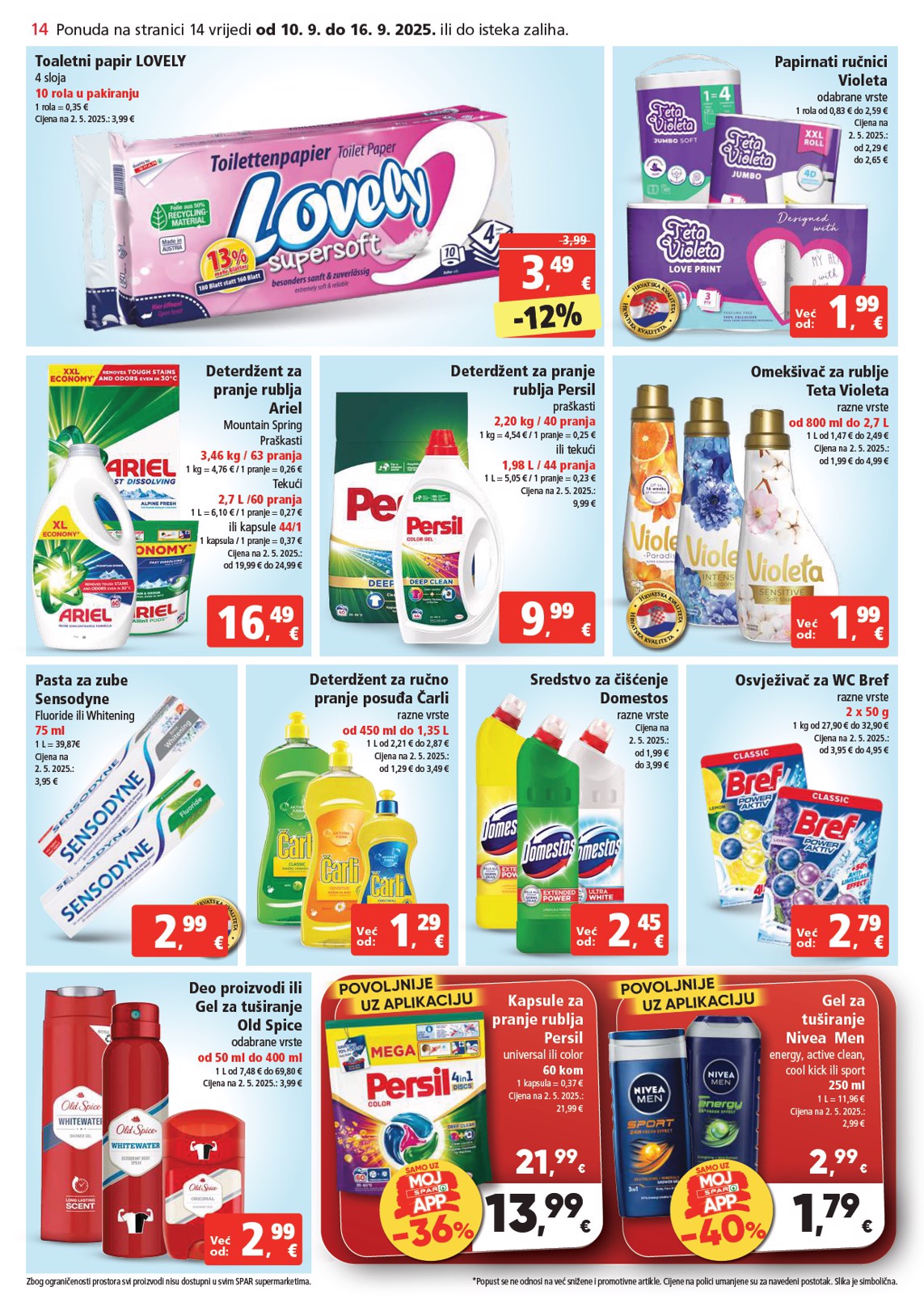 spar - Prelistajte katalog SPAR, vrijedi od 10.09. do 16.09. - page: 14
