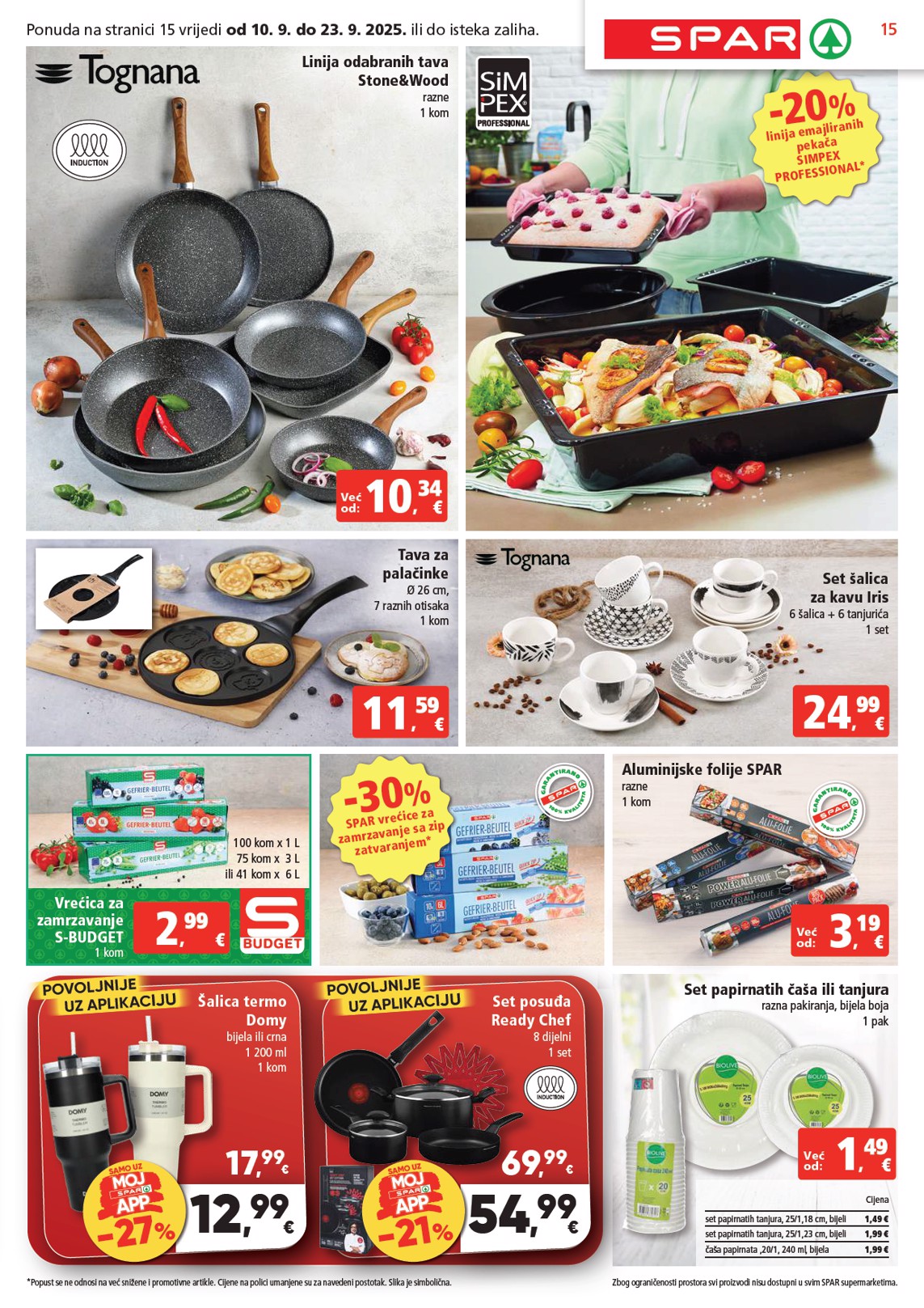 spar - Prelistajte katalog SPAR, vrijedi od 10.09. do 16.09. - page: 15