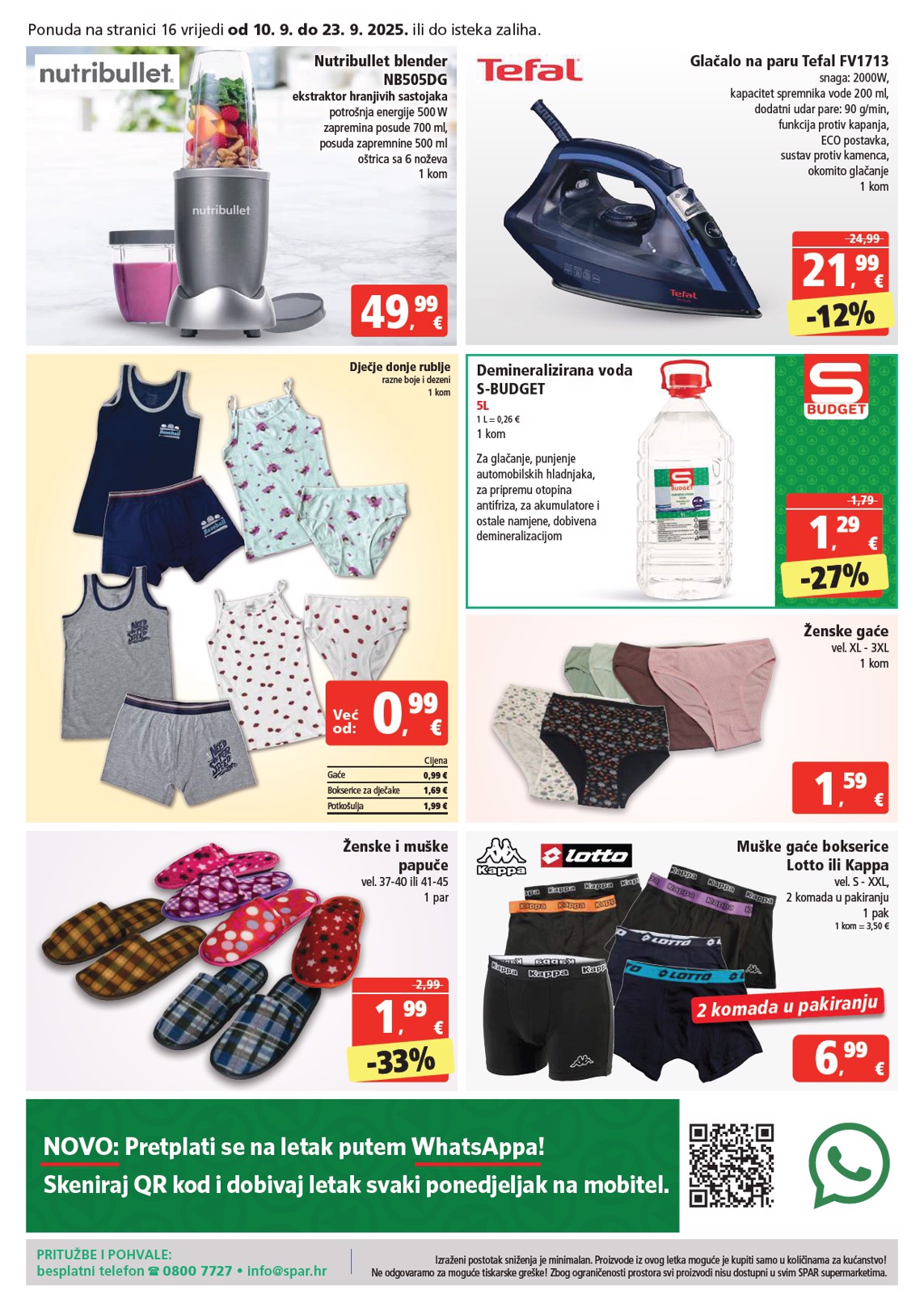 spar - Prelistajte katalog SPAR, vrijedi od 10.09. do 16.09. - page: 16