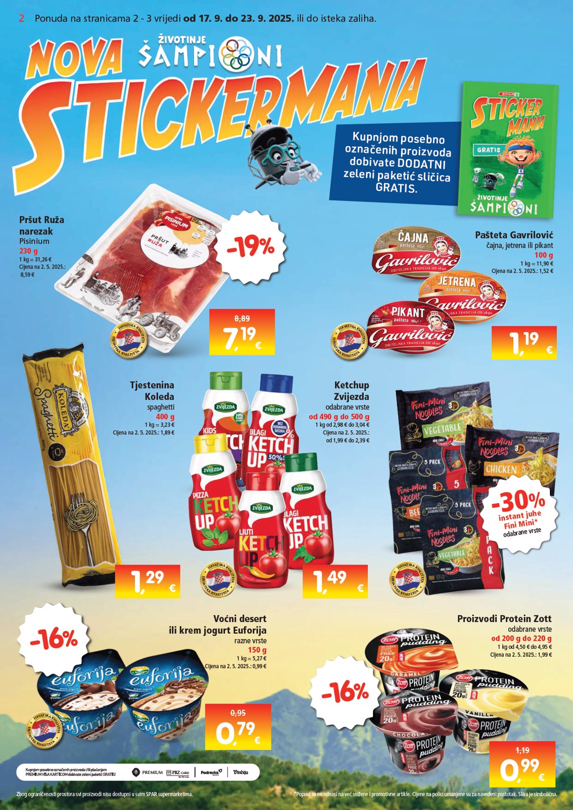 spar - Prelistajte katalog SPAR, vrijedi od 17.09. do 23.09. - page: 2