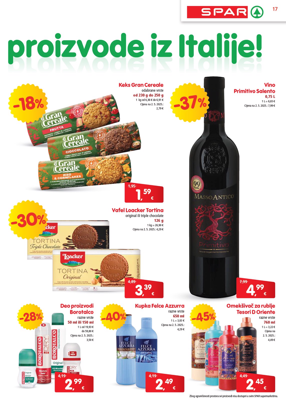 spar - Prelistajte katalog SPAR, vrijedi od 17.09. do 23.09. - page: 17
