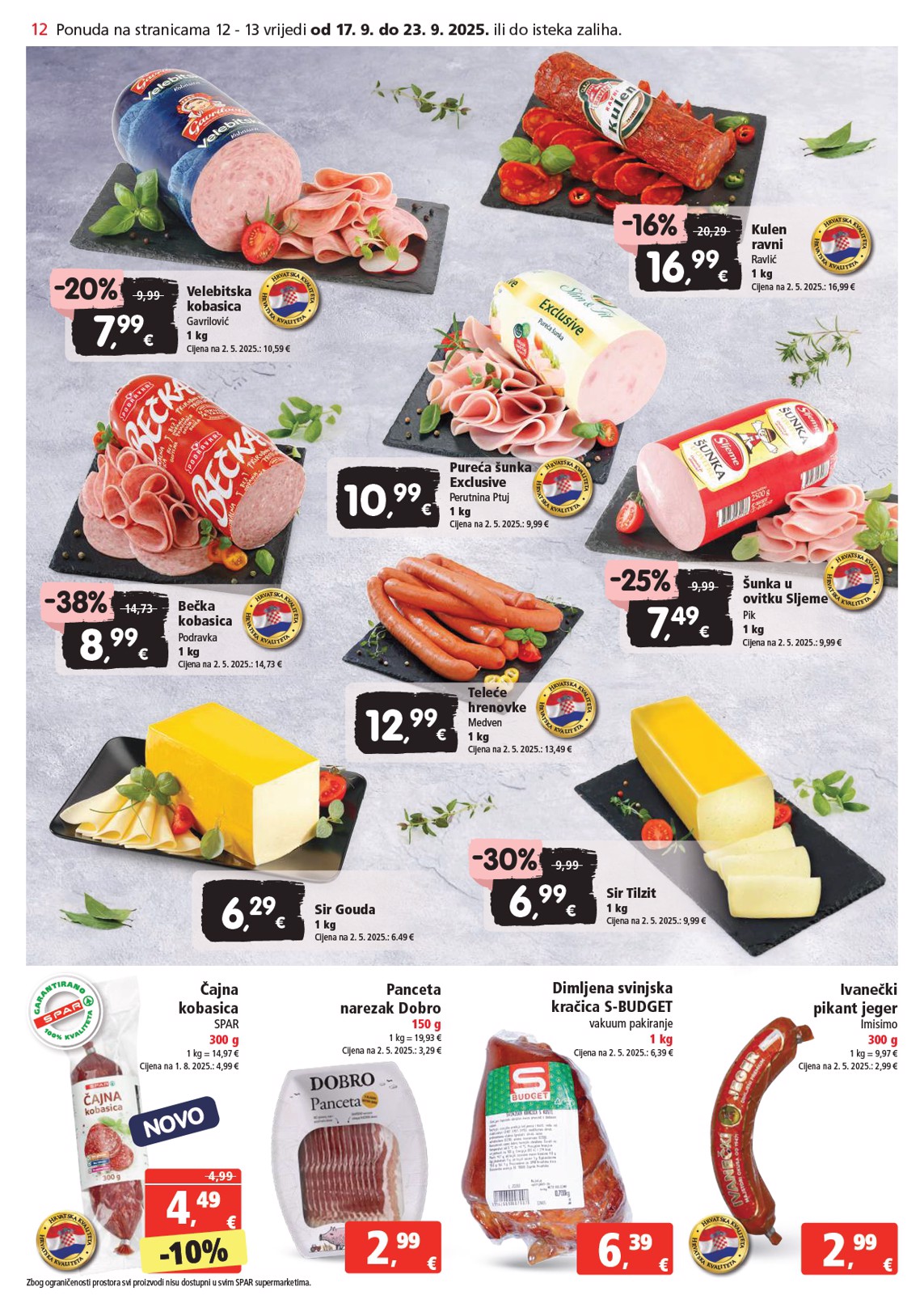 spar - Prelistajte katalog SPAR, vrijedi od 17.09. do 23.09. - page: 12